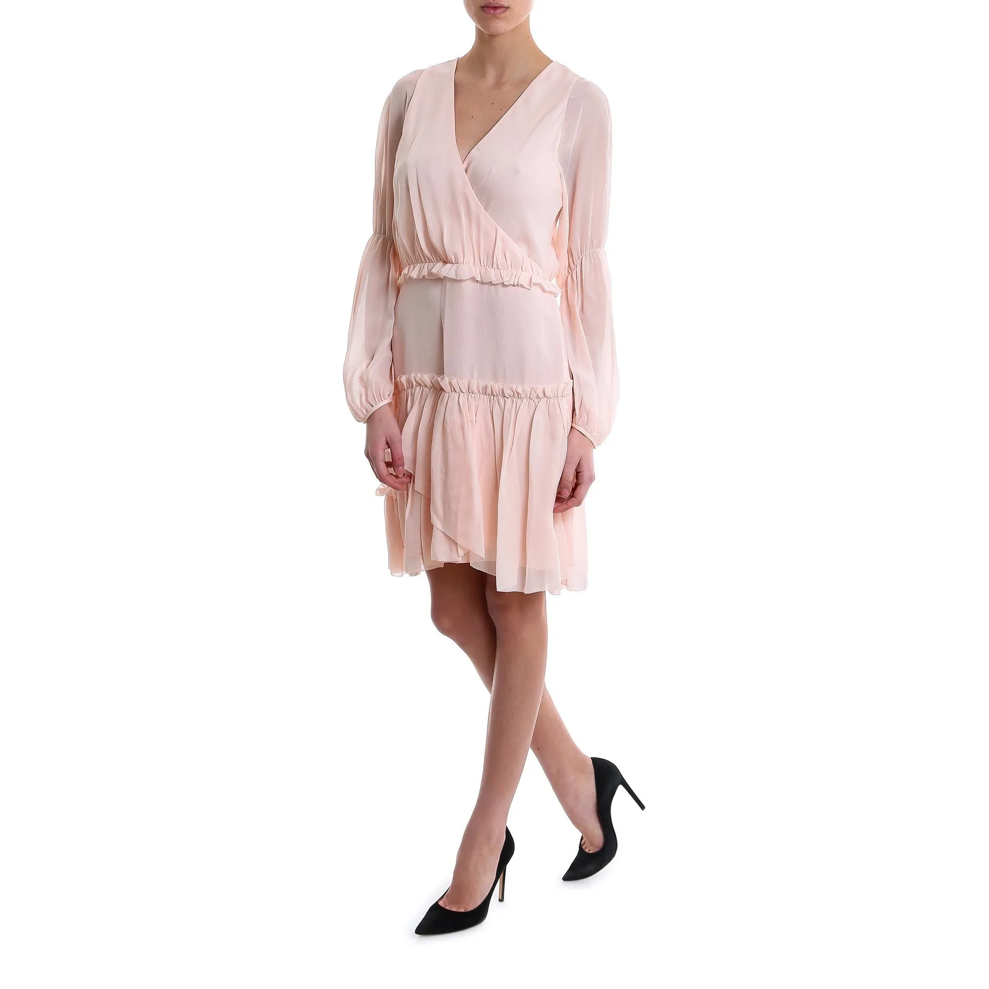 3.1 Phillip Lim Ruffled Sheer Dress