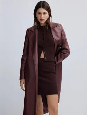 Ally Seam Detail Knitted Skirt