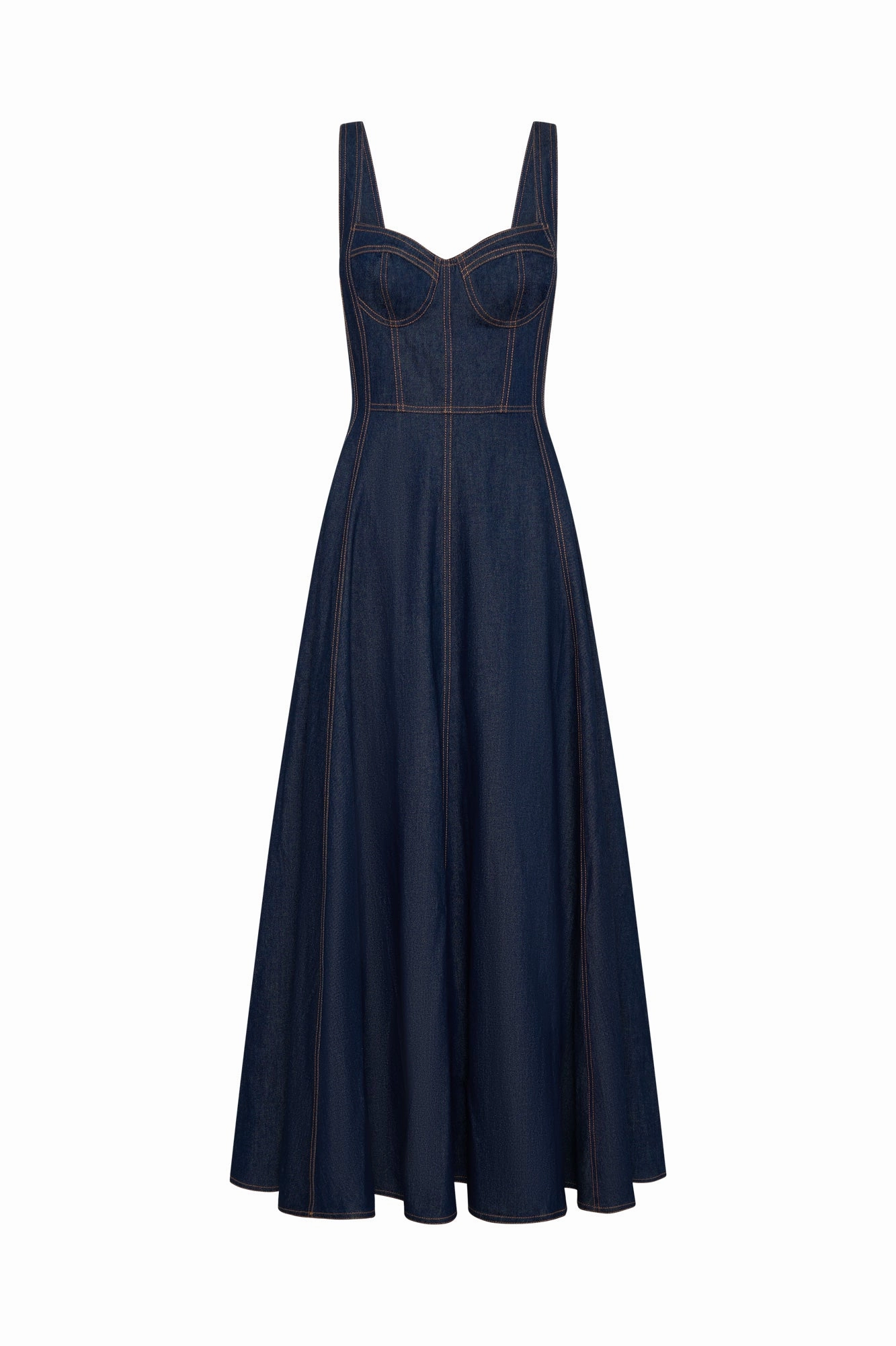 ANYA DRESS - INDIGO