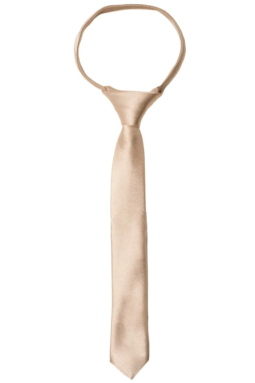 Boys Max Tie in Champagne