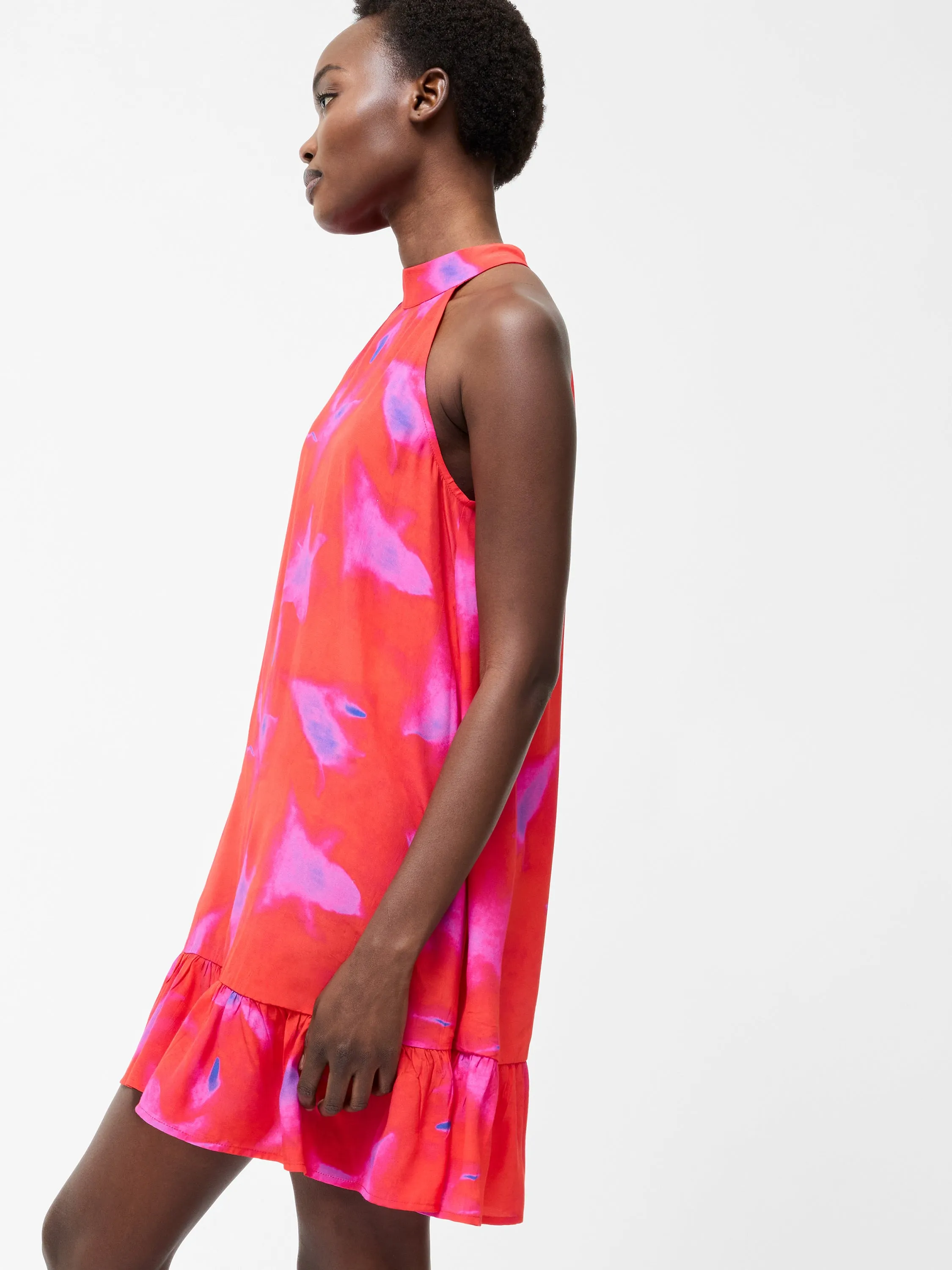 Christy Halterneck Swing Dress