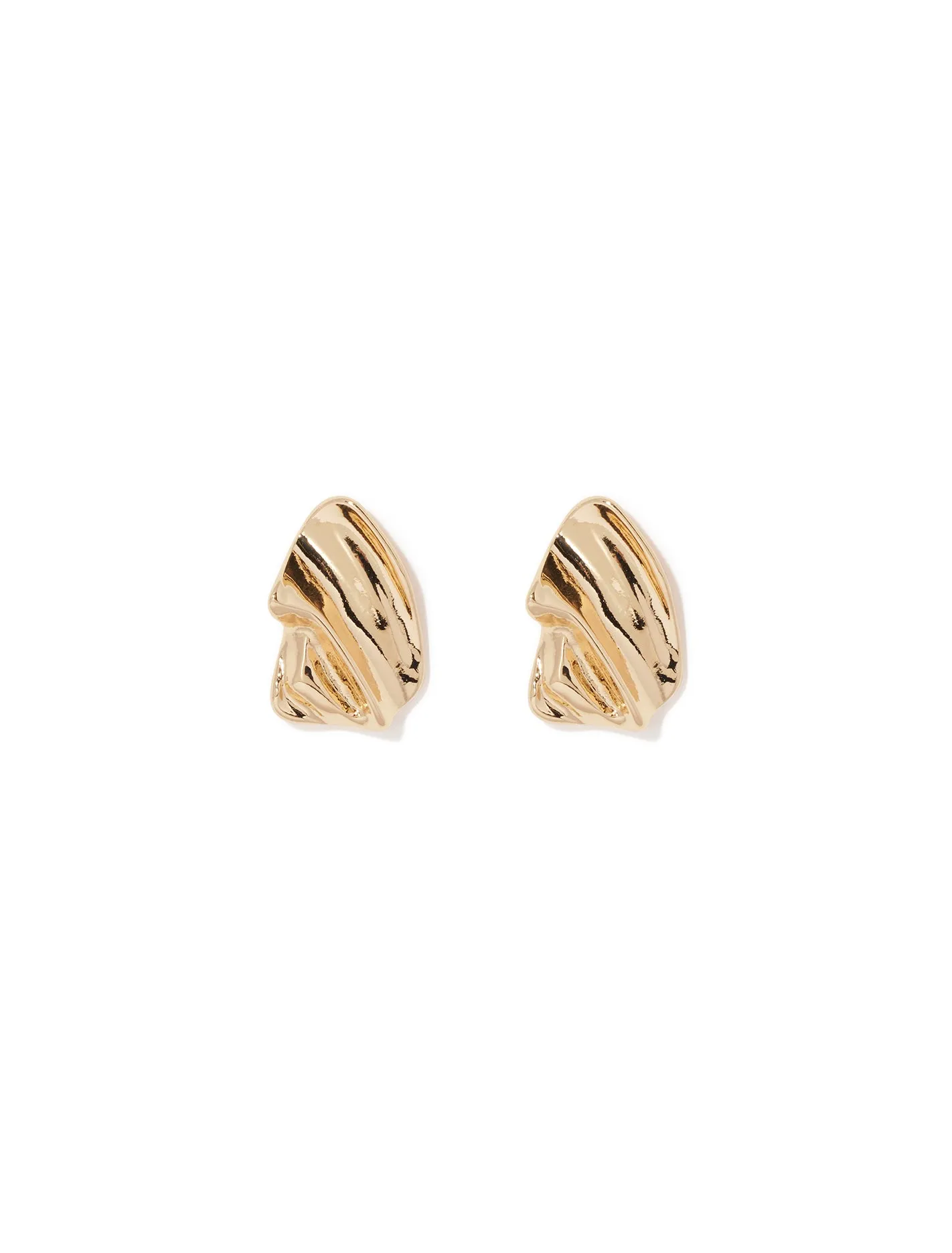 Cora Pleat Earrings