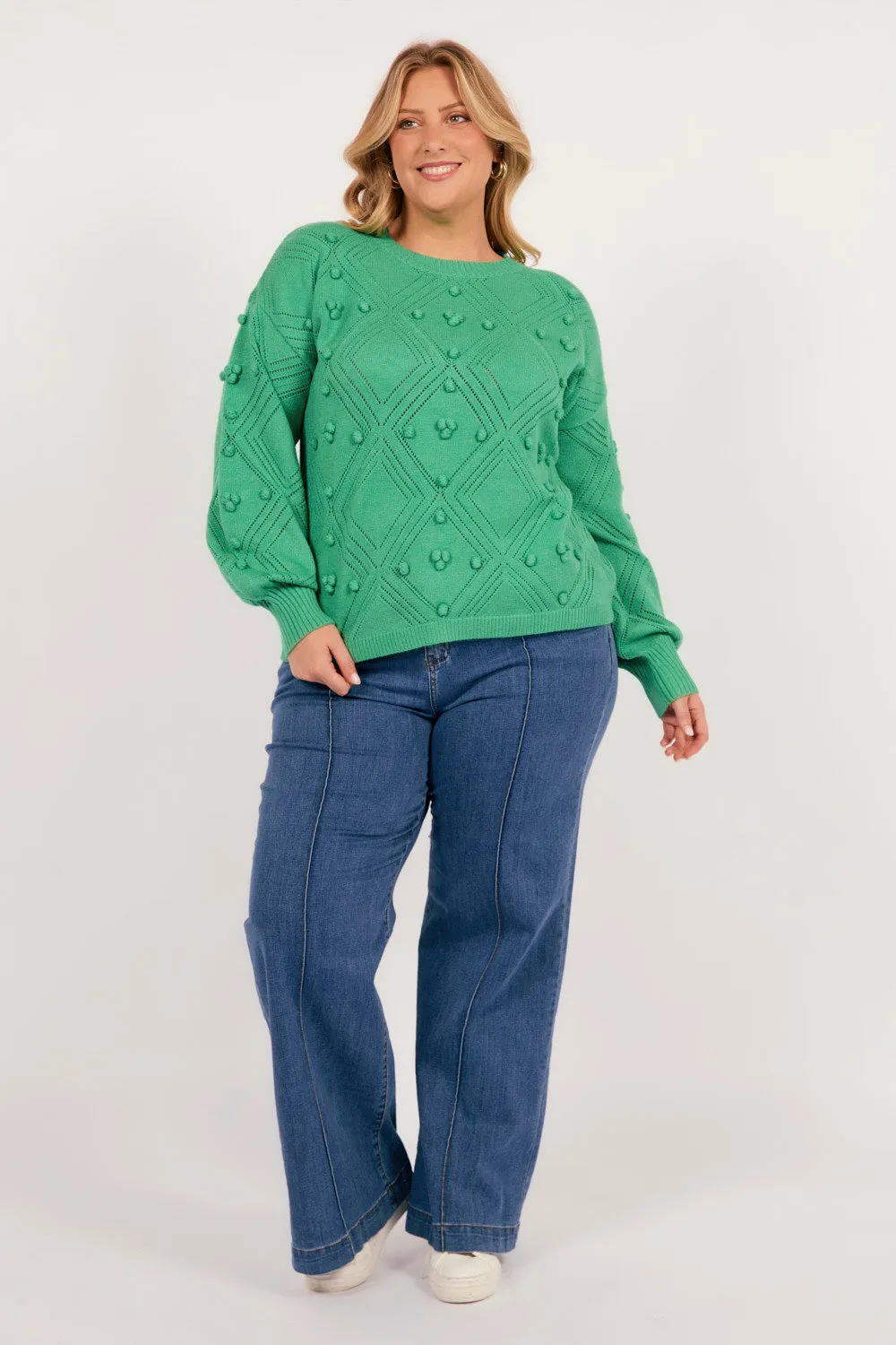 Corfu Jumper in Oasis