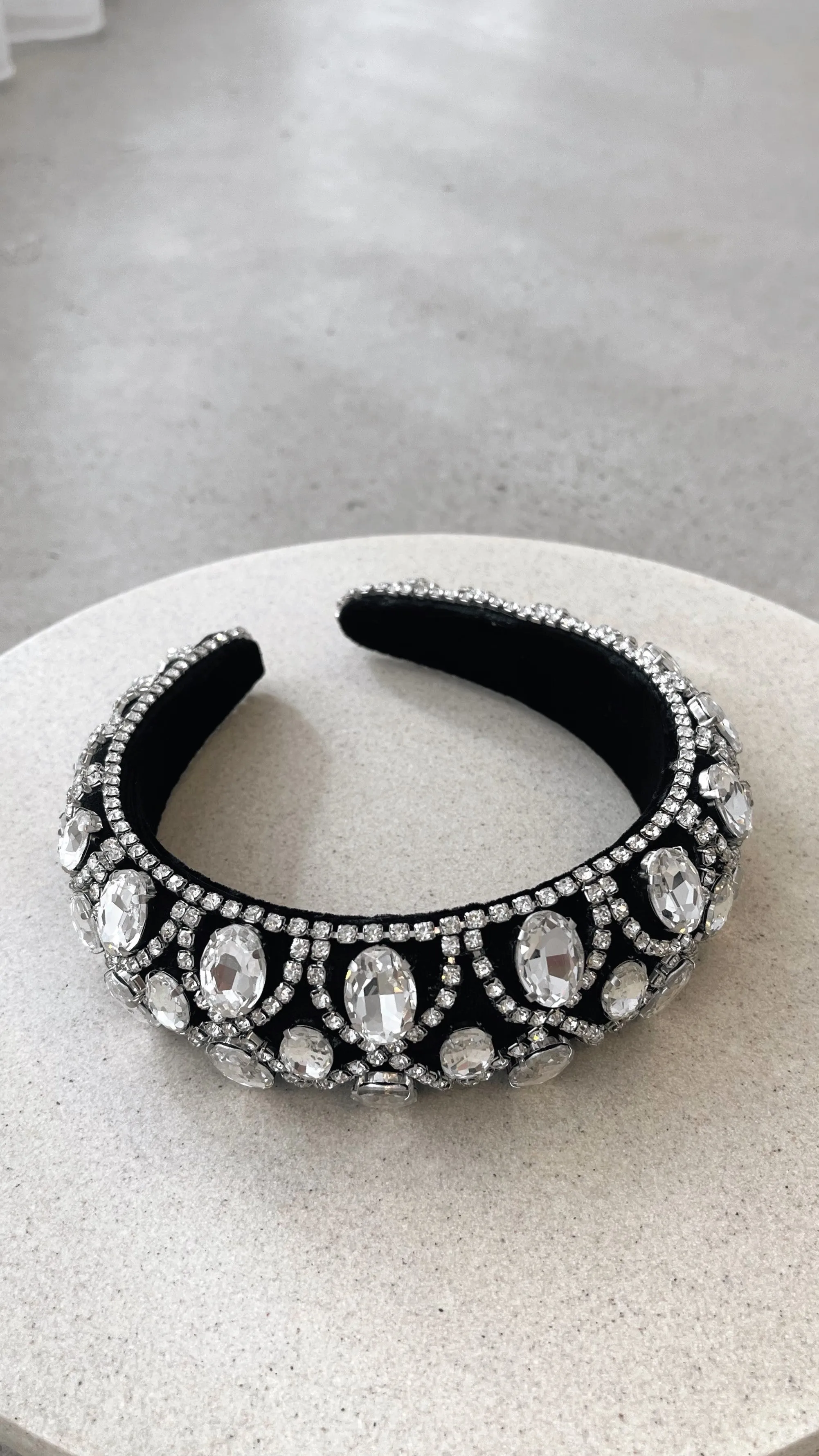 Deka Headband - Black/Silver