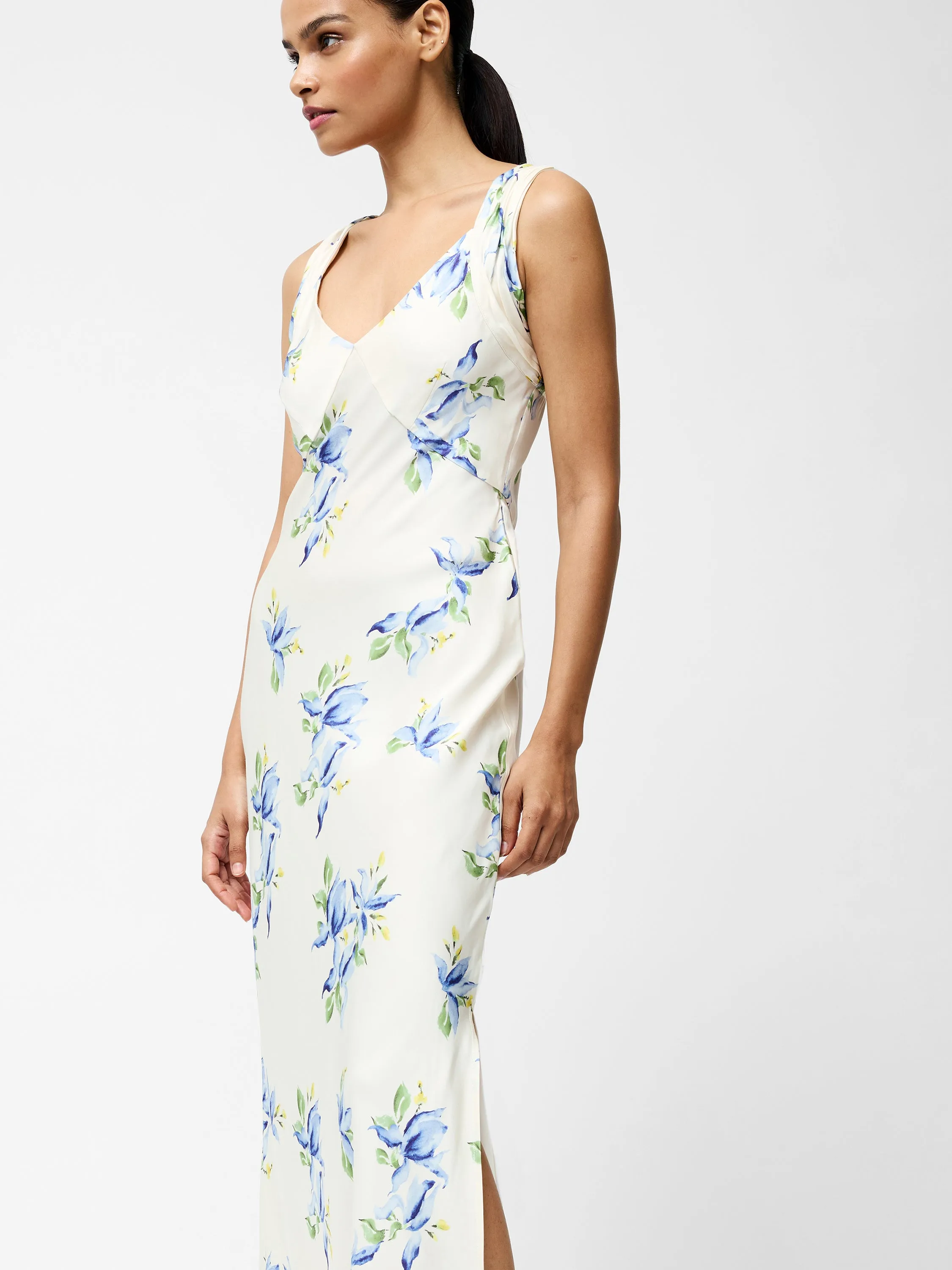 Ennis Vivian Eco Satin Midaxi Dress
