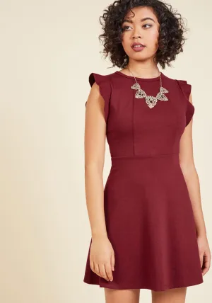 Fireside Bachata A-Line Dress