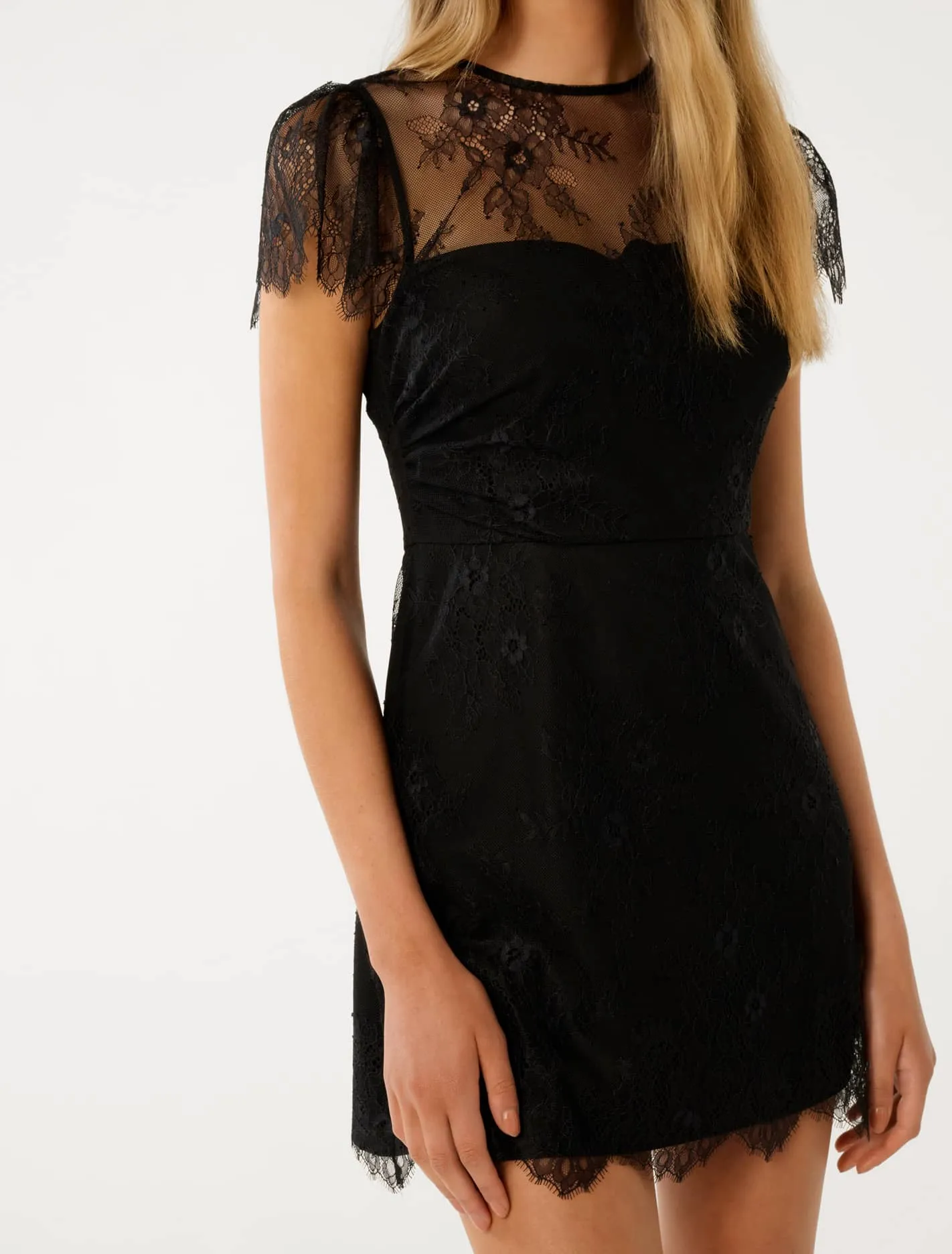 Gia Lace Mini Dress