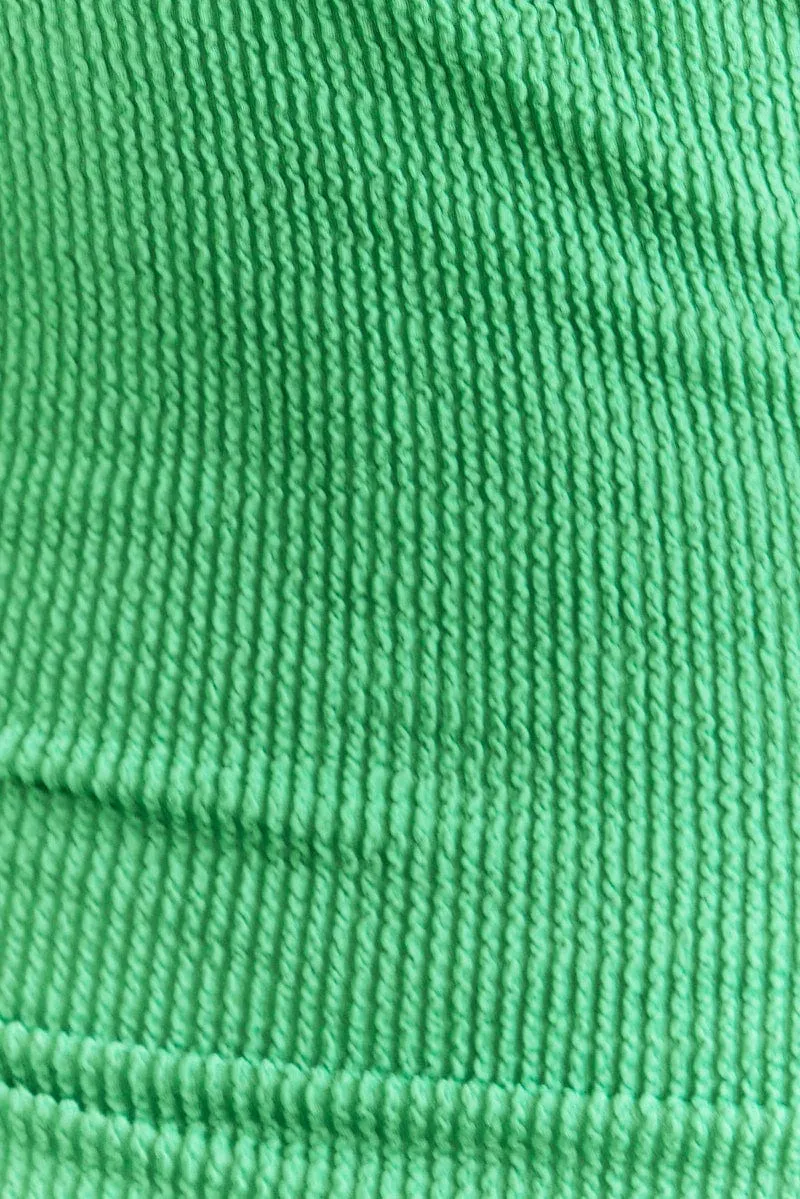 Green Bodycon Mini Dress