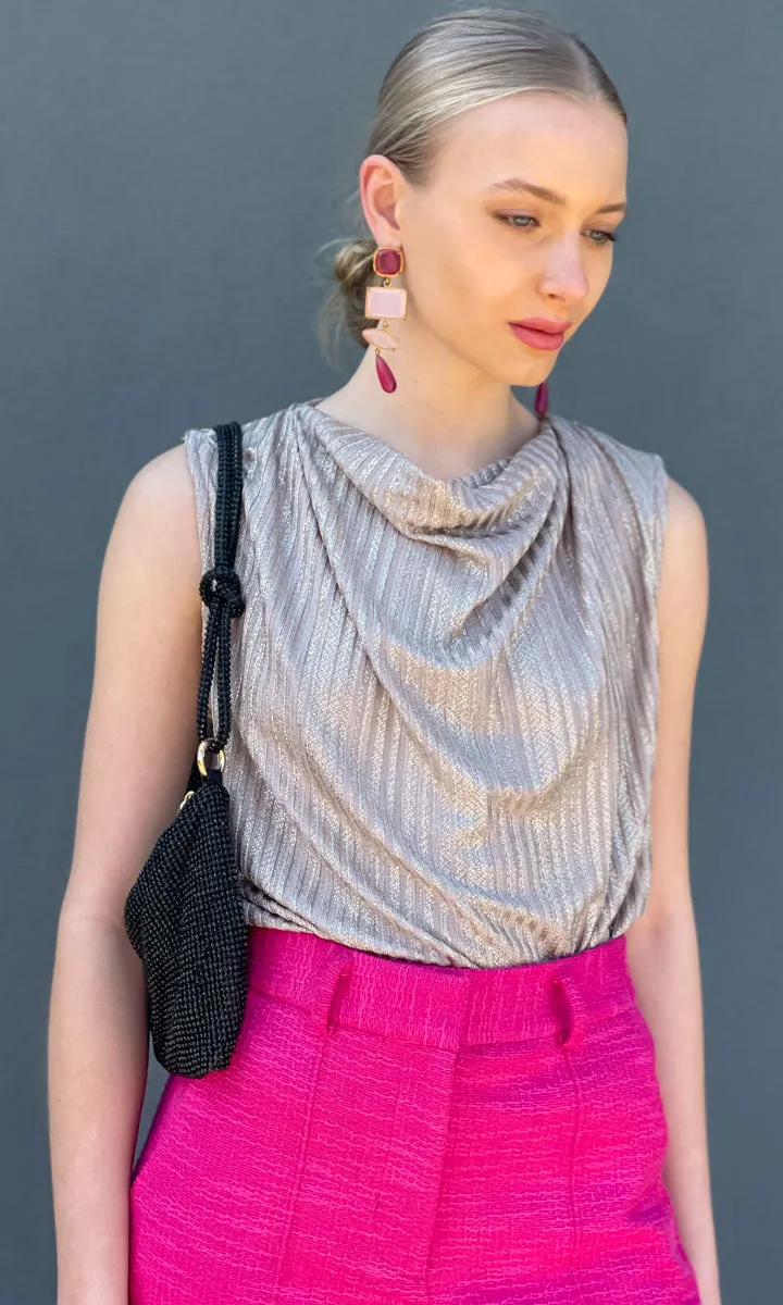 Hoss Oyster knit cowl
