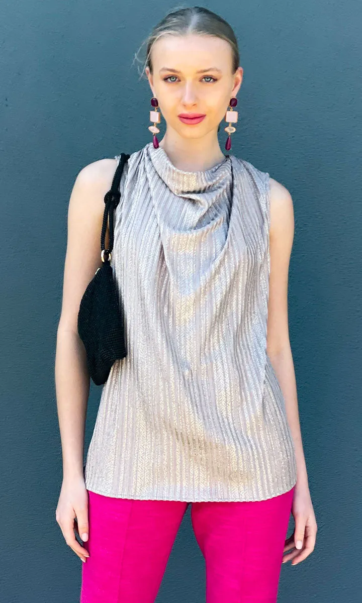 Hoss Oyster knit cowl