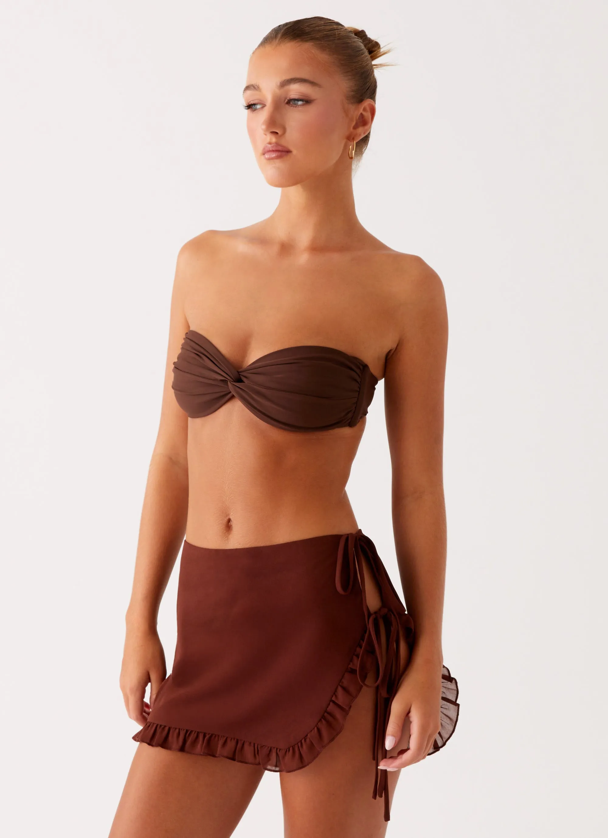 Iggy Mini Skirt - Chocolate
