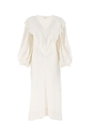 Isabel Marant Étoile V-Neck Ruffled Dress