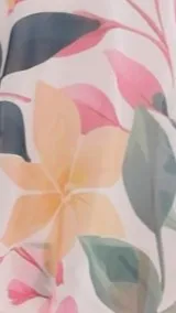 Kelli Maxi Dress - White Floral