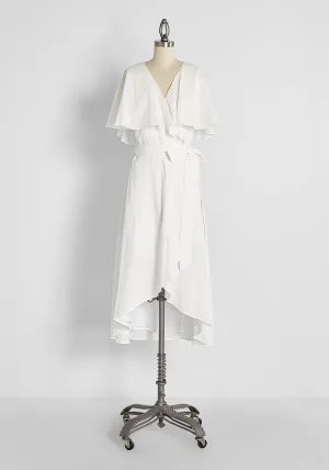 Lift Your Wings Wrap Dress