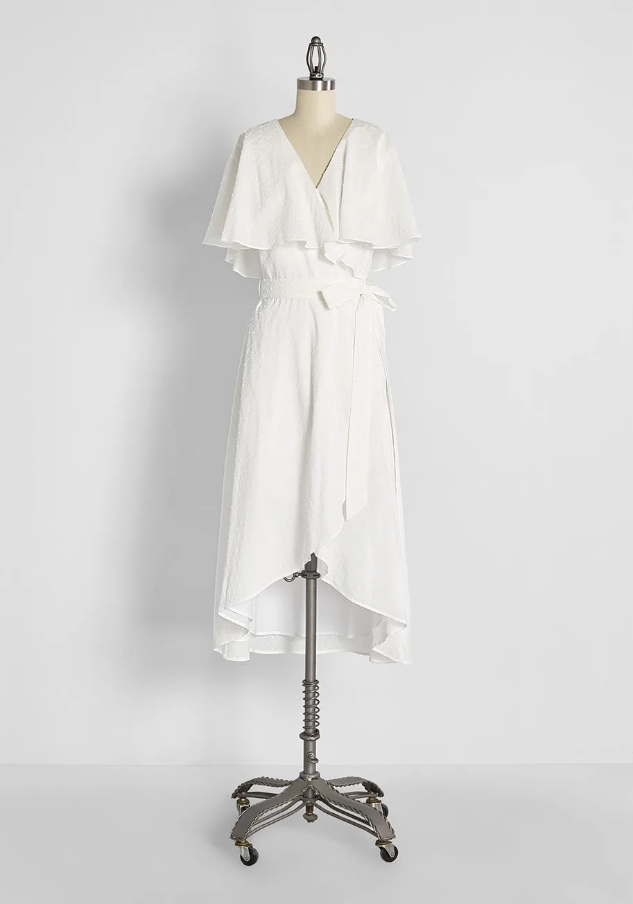 Lift Your Wings Wrap Dress