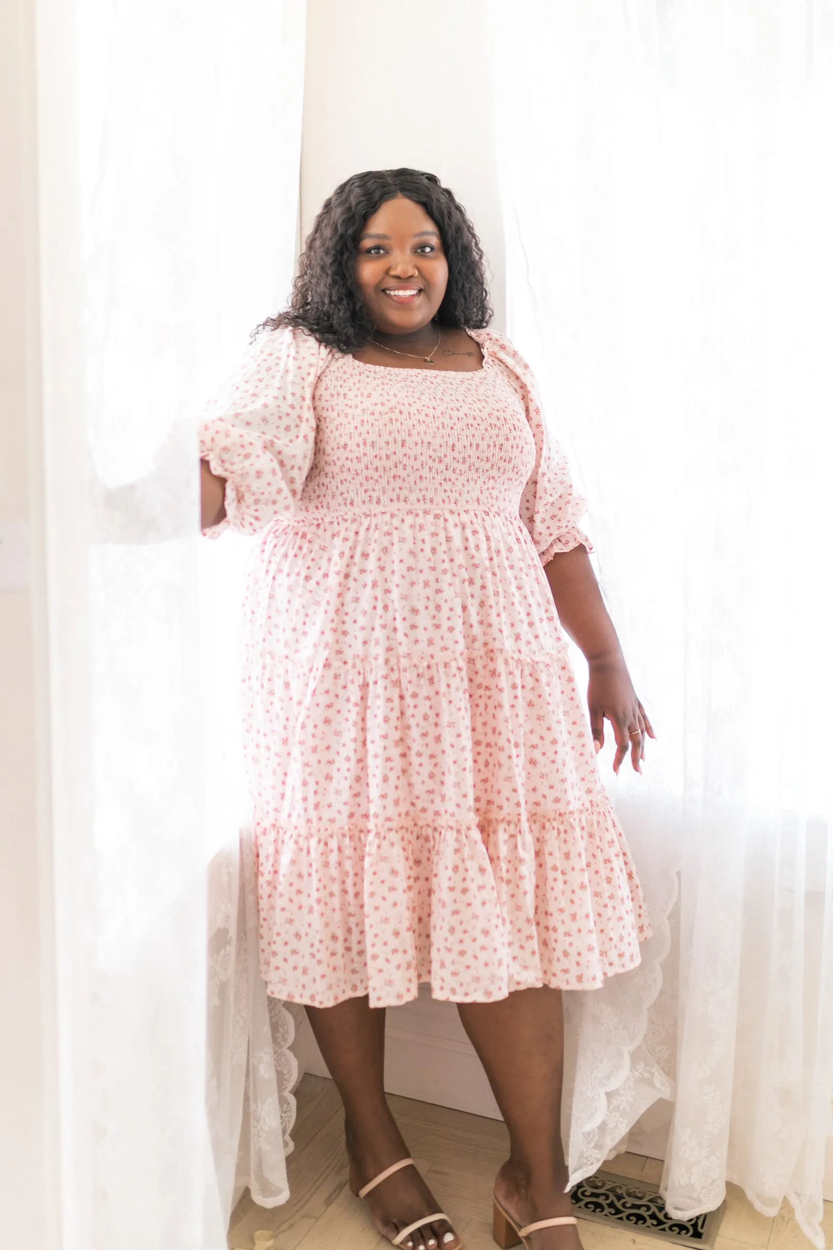 Madeline Dress In Pink