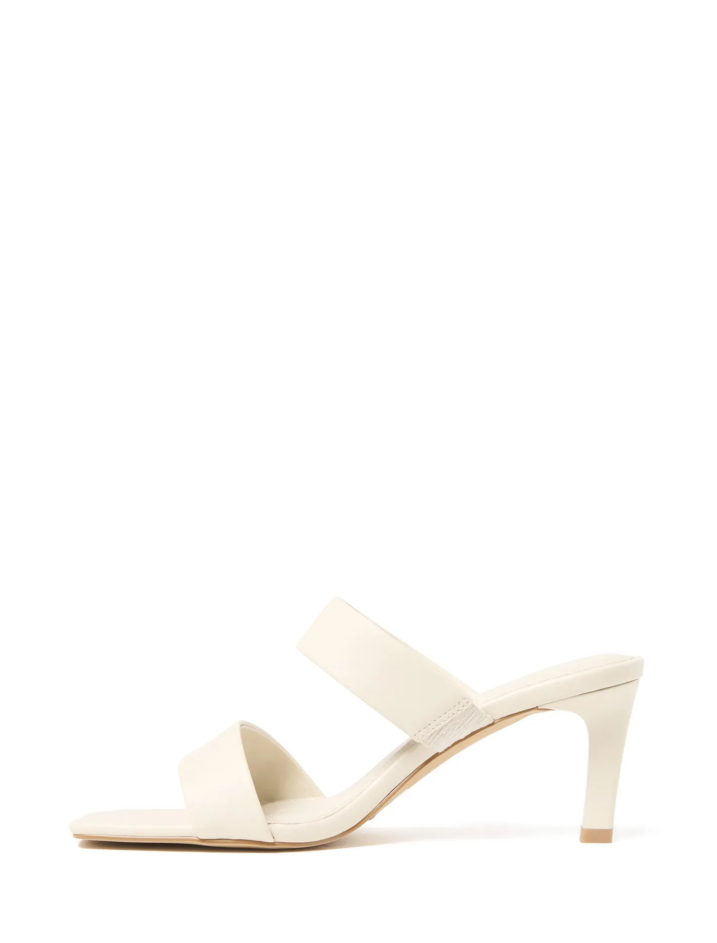 Maika Double Strap Mule Heel Sandal