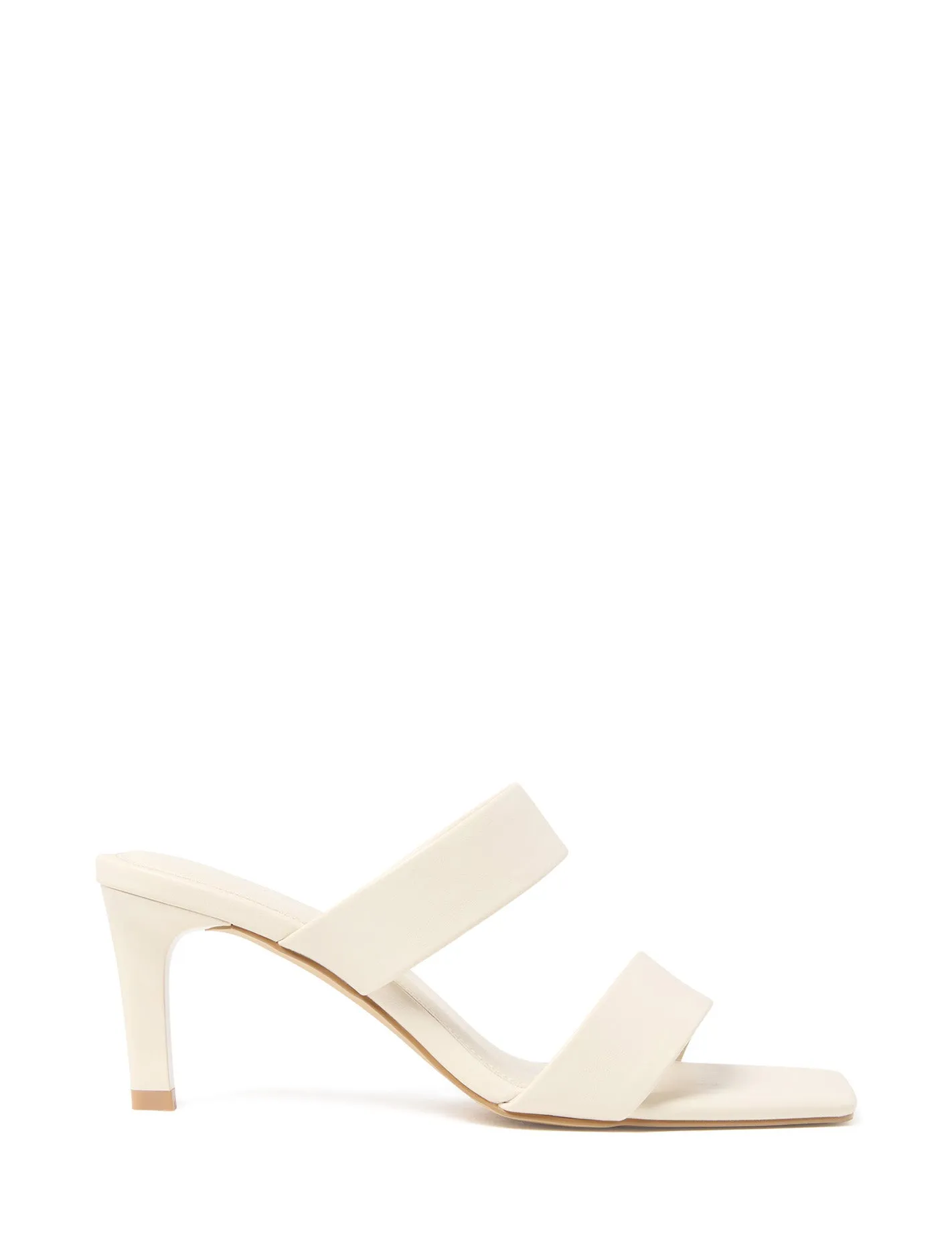 Maika Double Strap Mule Heel Sandal