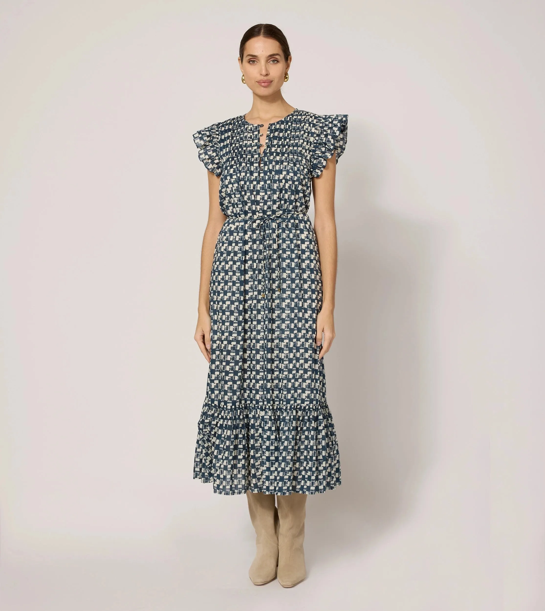 Makenna Ankle Dress | Biarritz