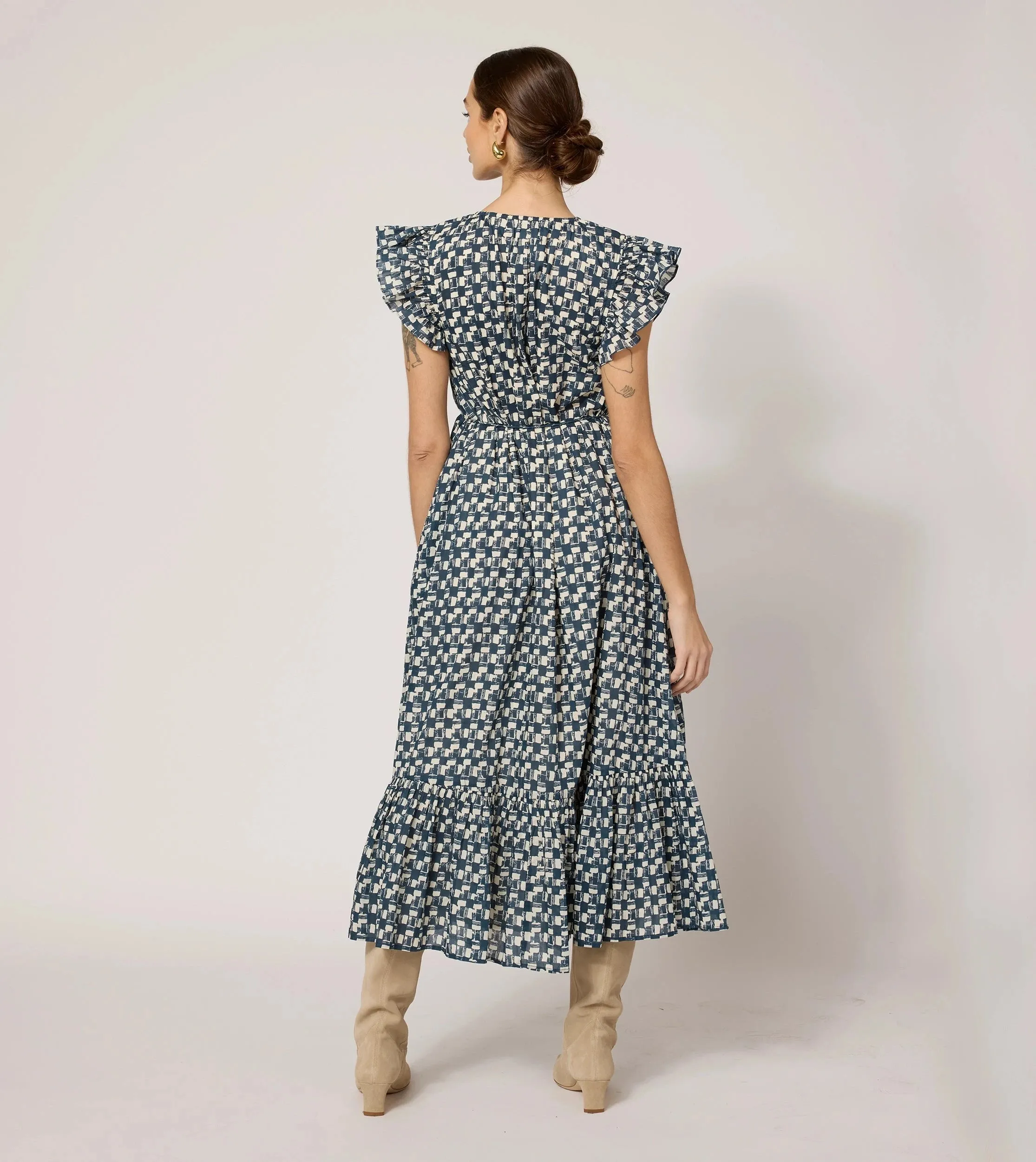 Makenna Ankle Dress | Biarritz