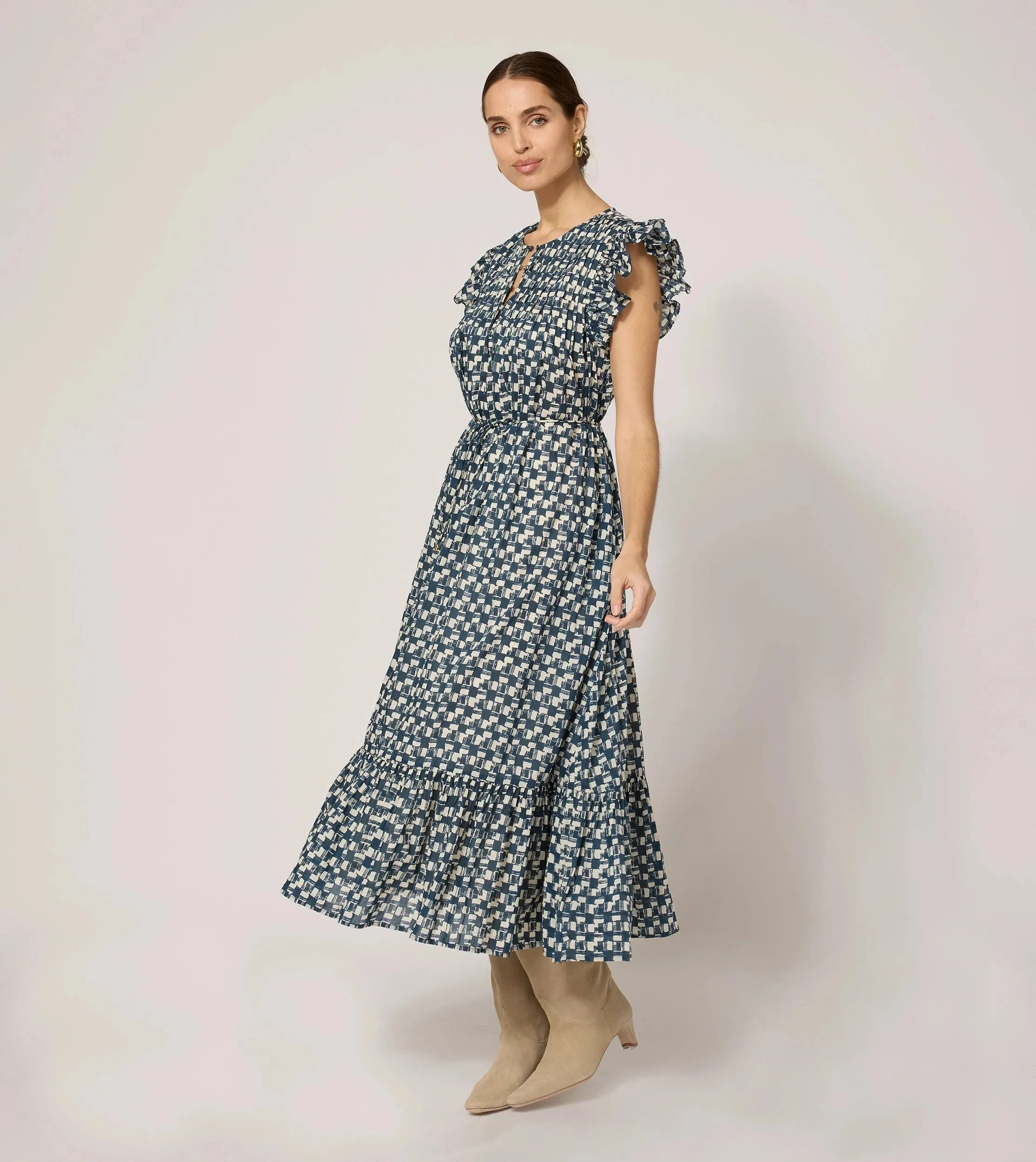 Makenna Ankle Dress | Biarritz