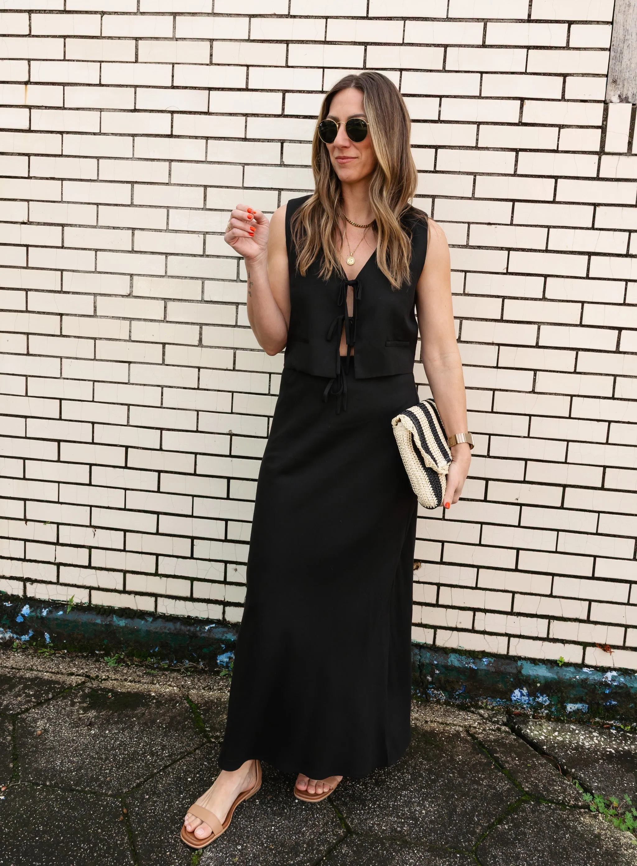 Mattie Linen Maxi Skirt - Final Sale