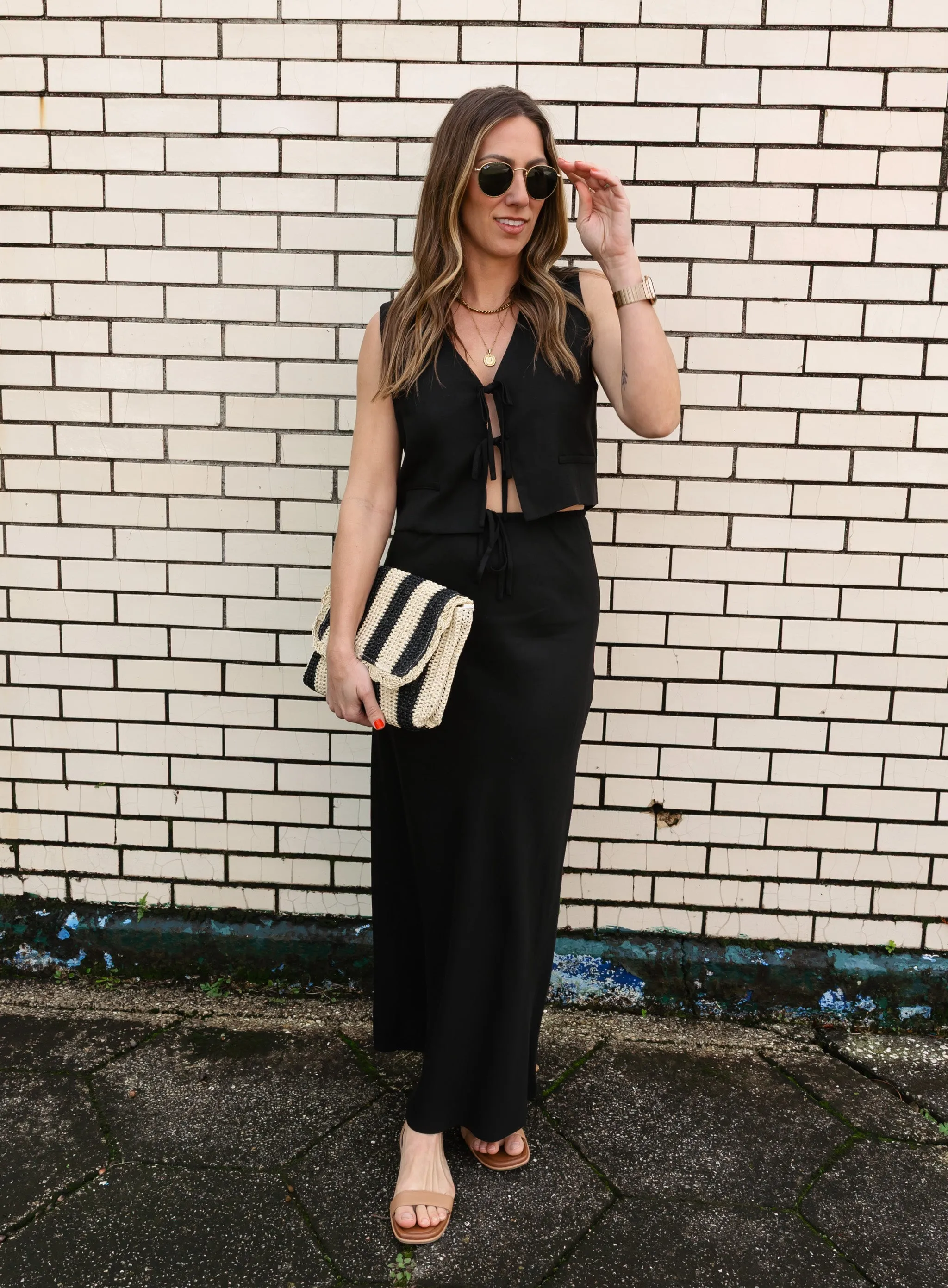 Mattie Linen Maxi Skirt - Final Sale