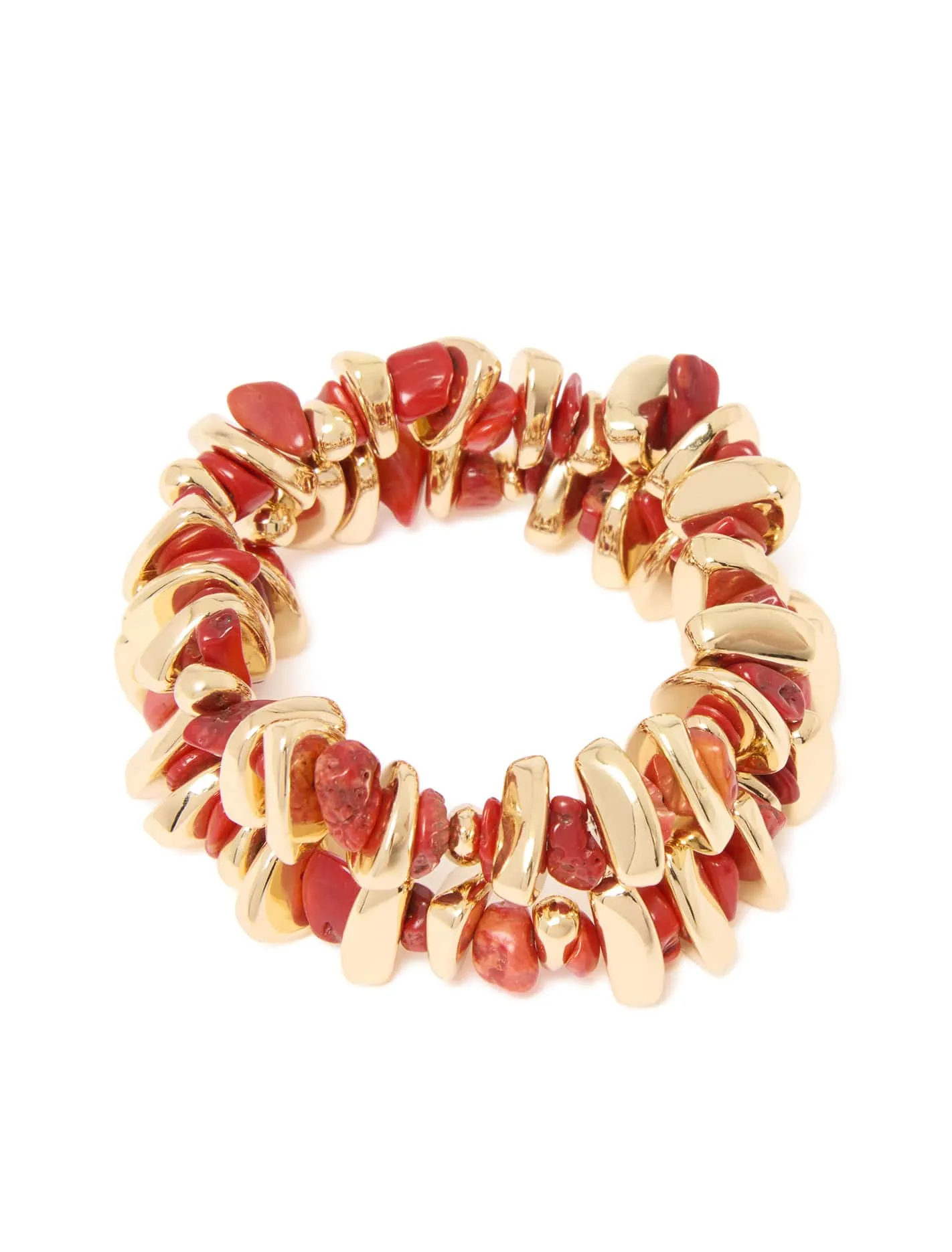 Maven Metal & Stone Bracelet