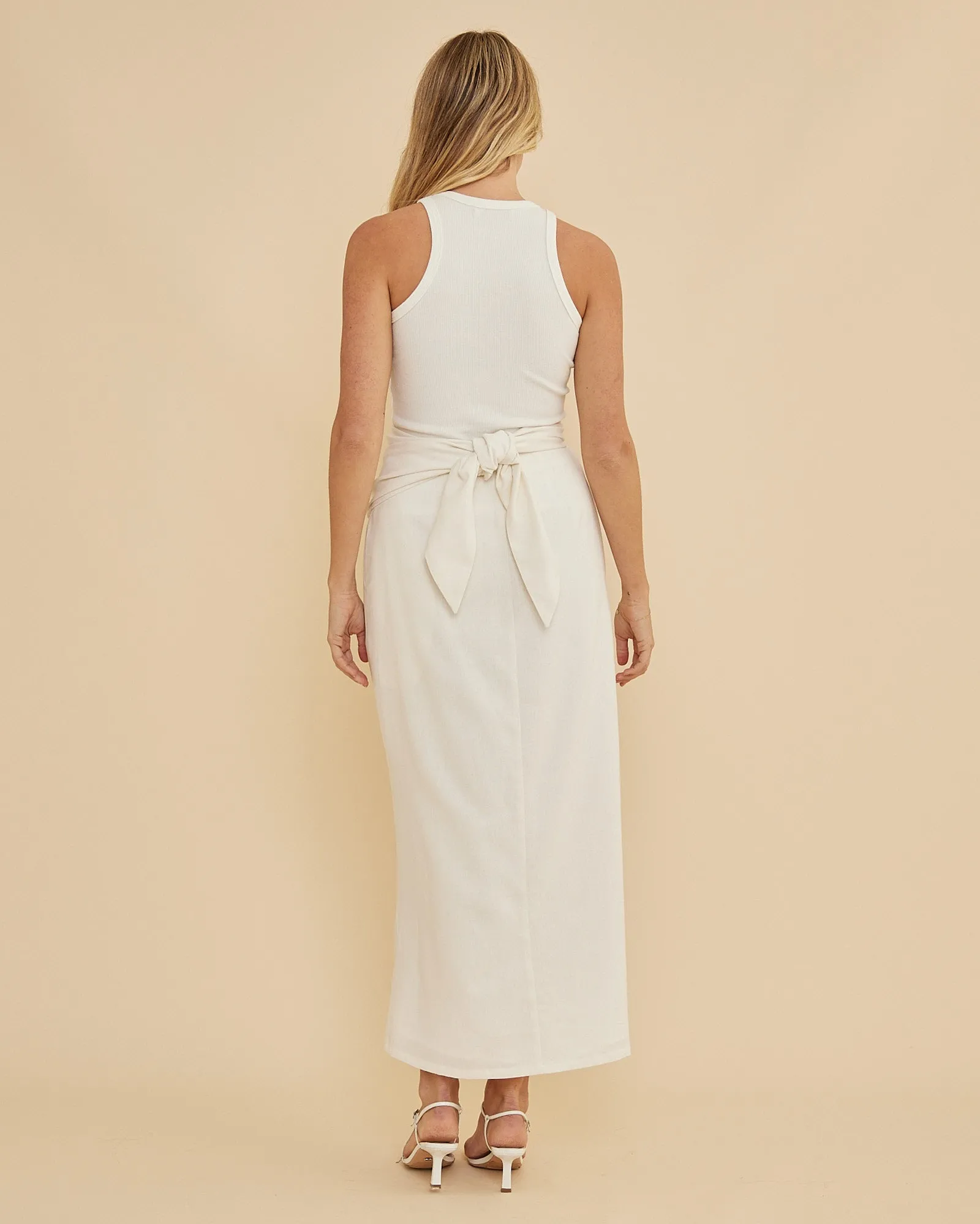 Naomi Wrap Skirt - White