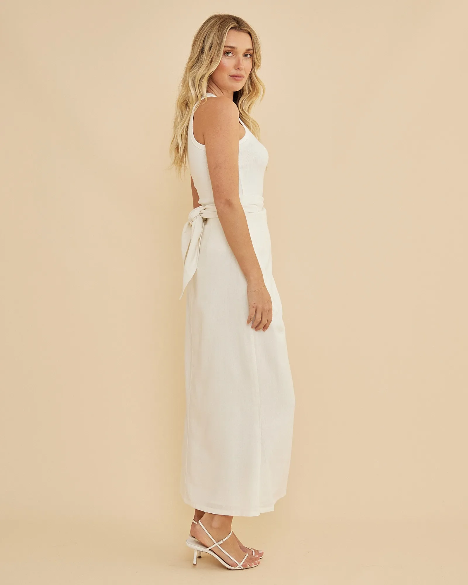 Naomi Wrap Skirt - White