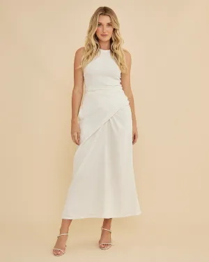 Naomi Wrap Skirt - White