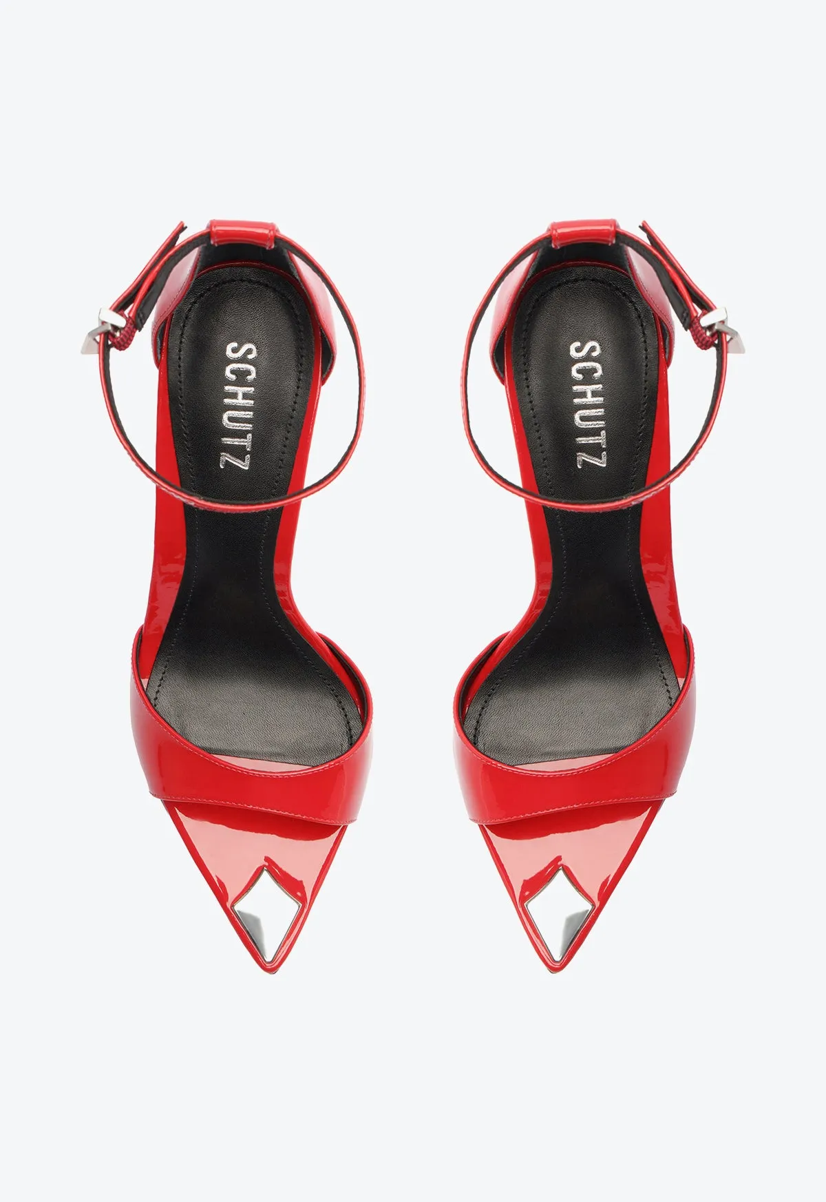 Pamela Patent Leather Sandal