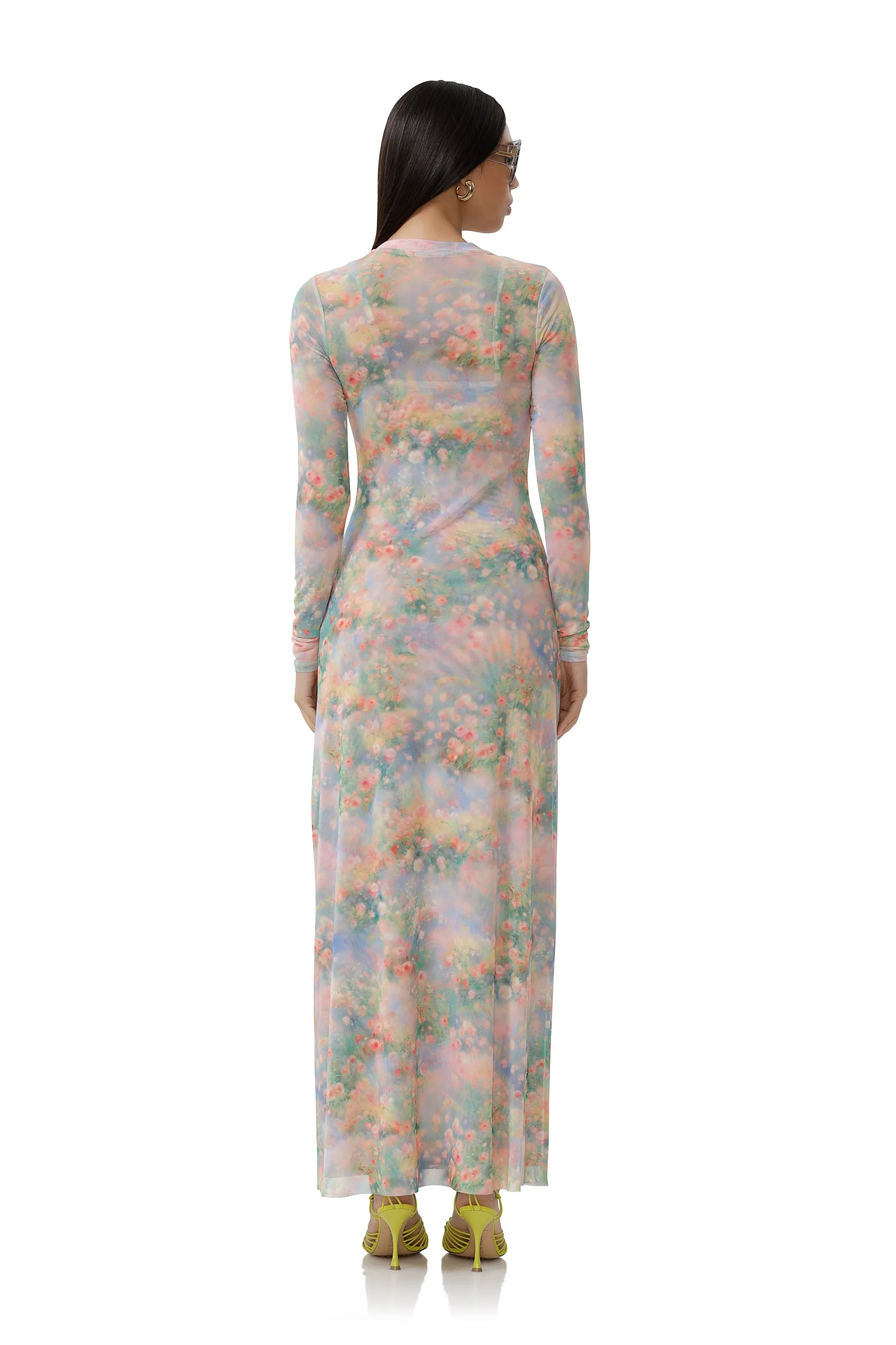 Paola Dress - Fog Field