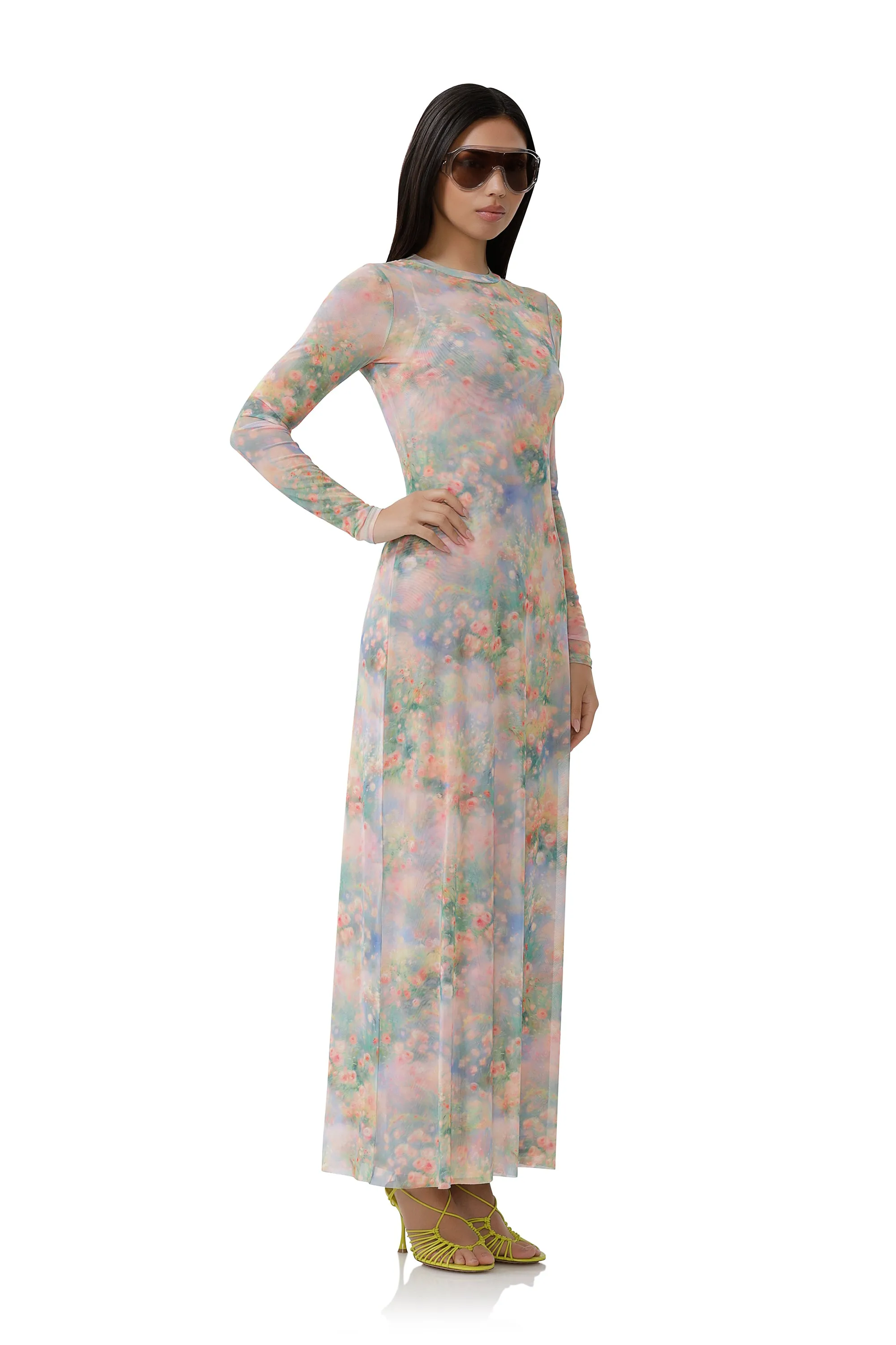 Paola Dress - Fog Field