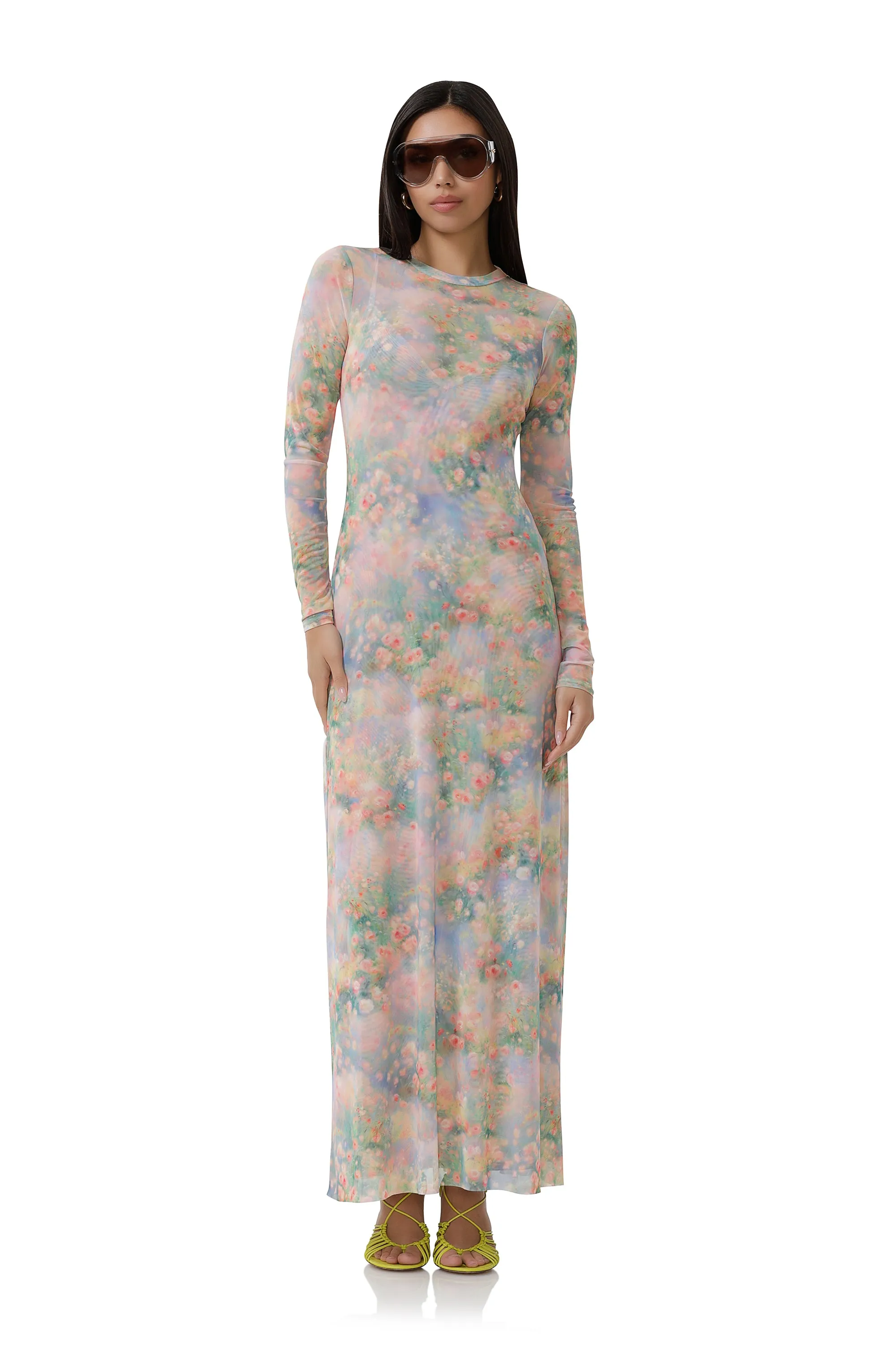 Paola Dress - Fog Field