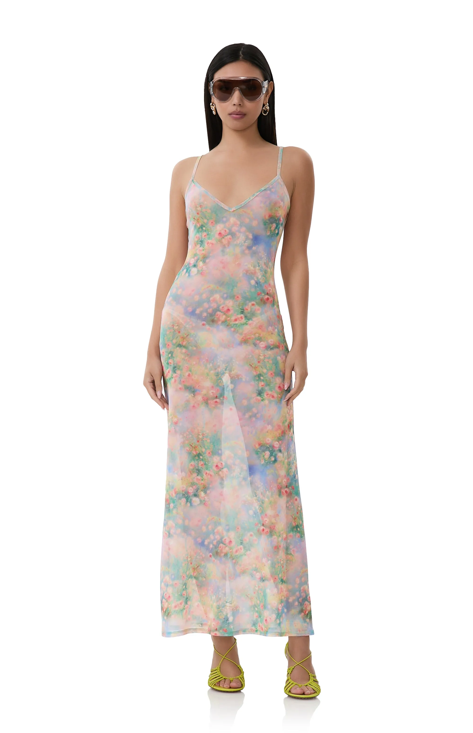 Paola Dress - Fog Field