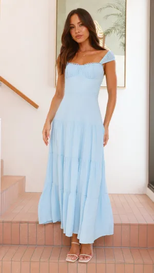 Pasca Maxi Dress - Blue