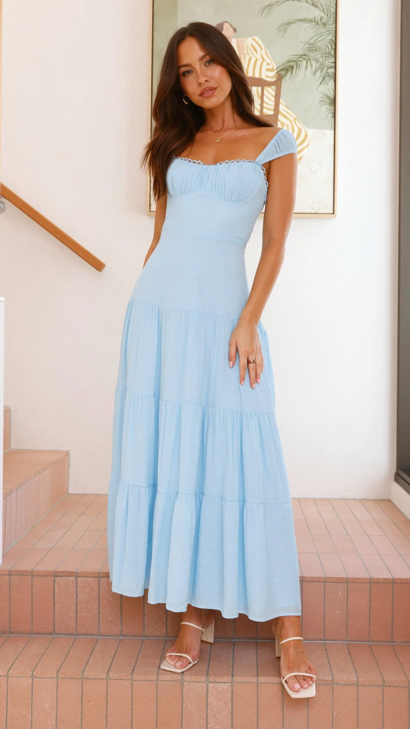 Pasca Maxi Dress - Blue