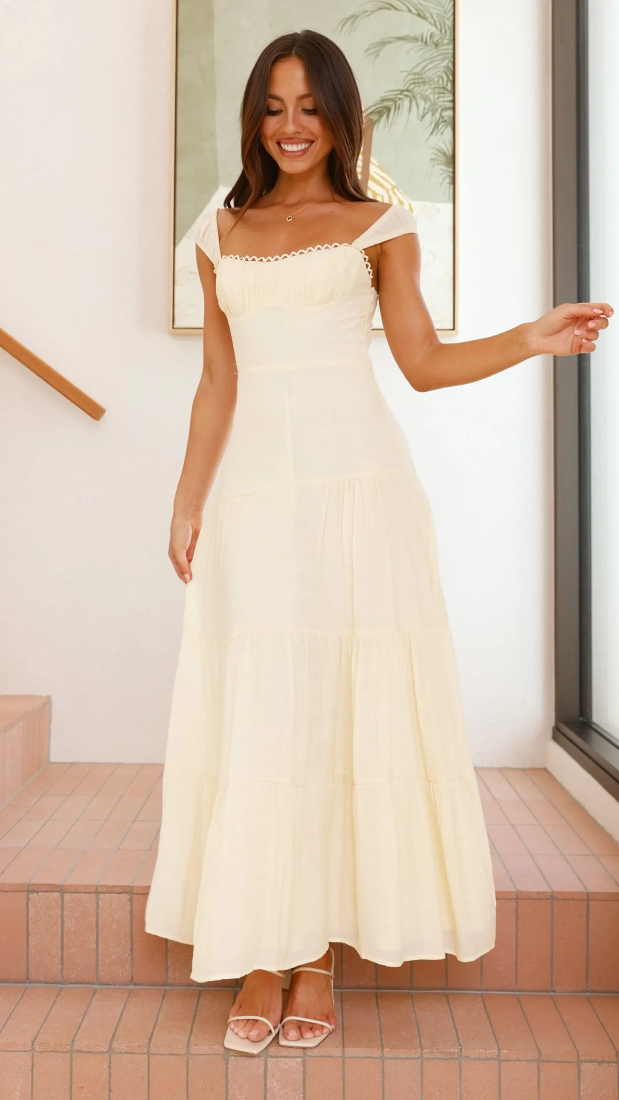 Pasca Maxi Dress - Yellow