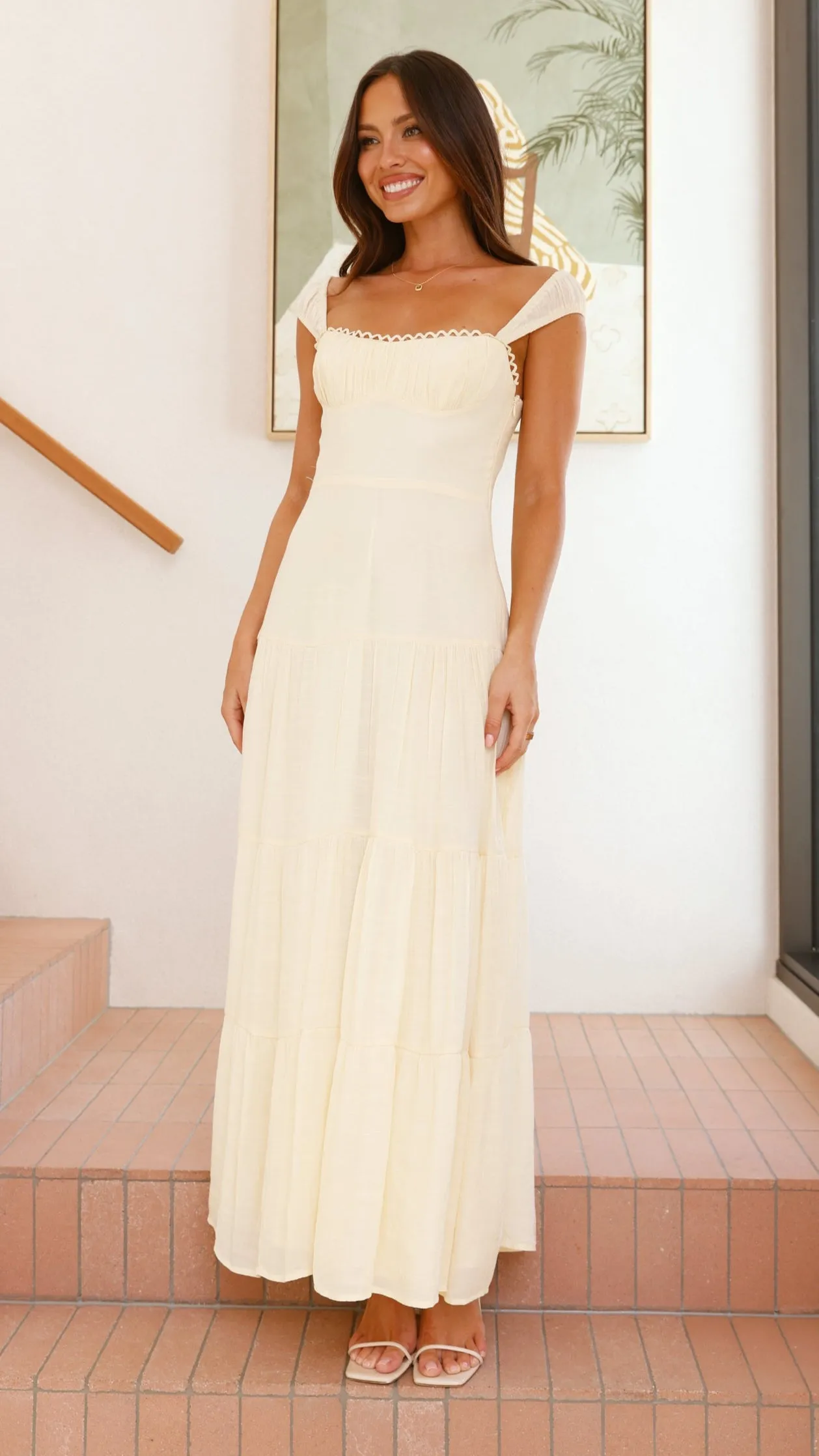 Pasca Maxi Dress - Yellow
