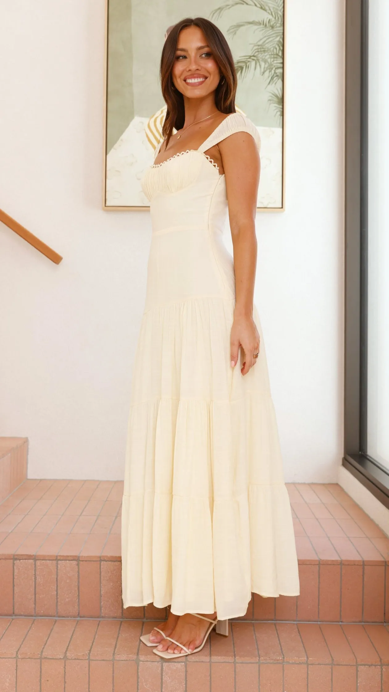 Pasca Maxi Dress - Yellow