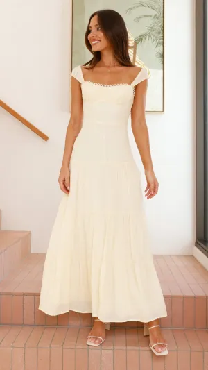 Pasca Maxi Dress - Yellow