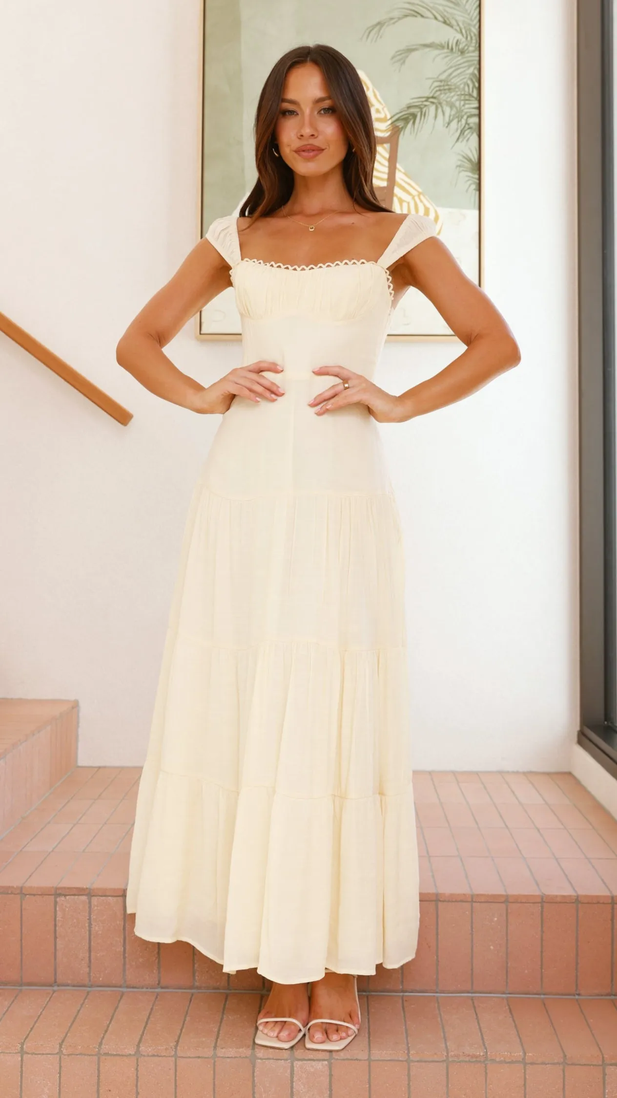 Pasca Maxi Dress - Yellow