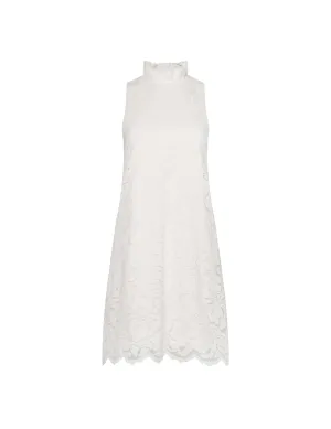 Ruffle Collar Shift Dress