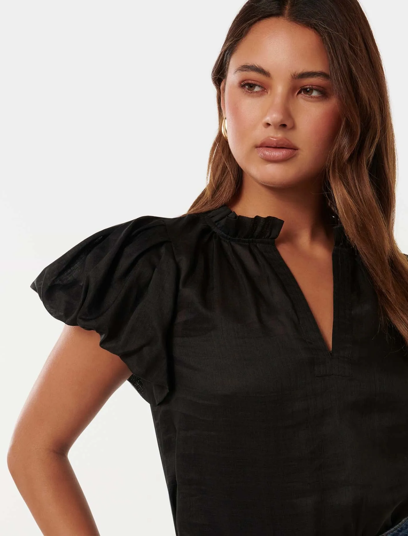 Sabine Puff Sleeve Top