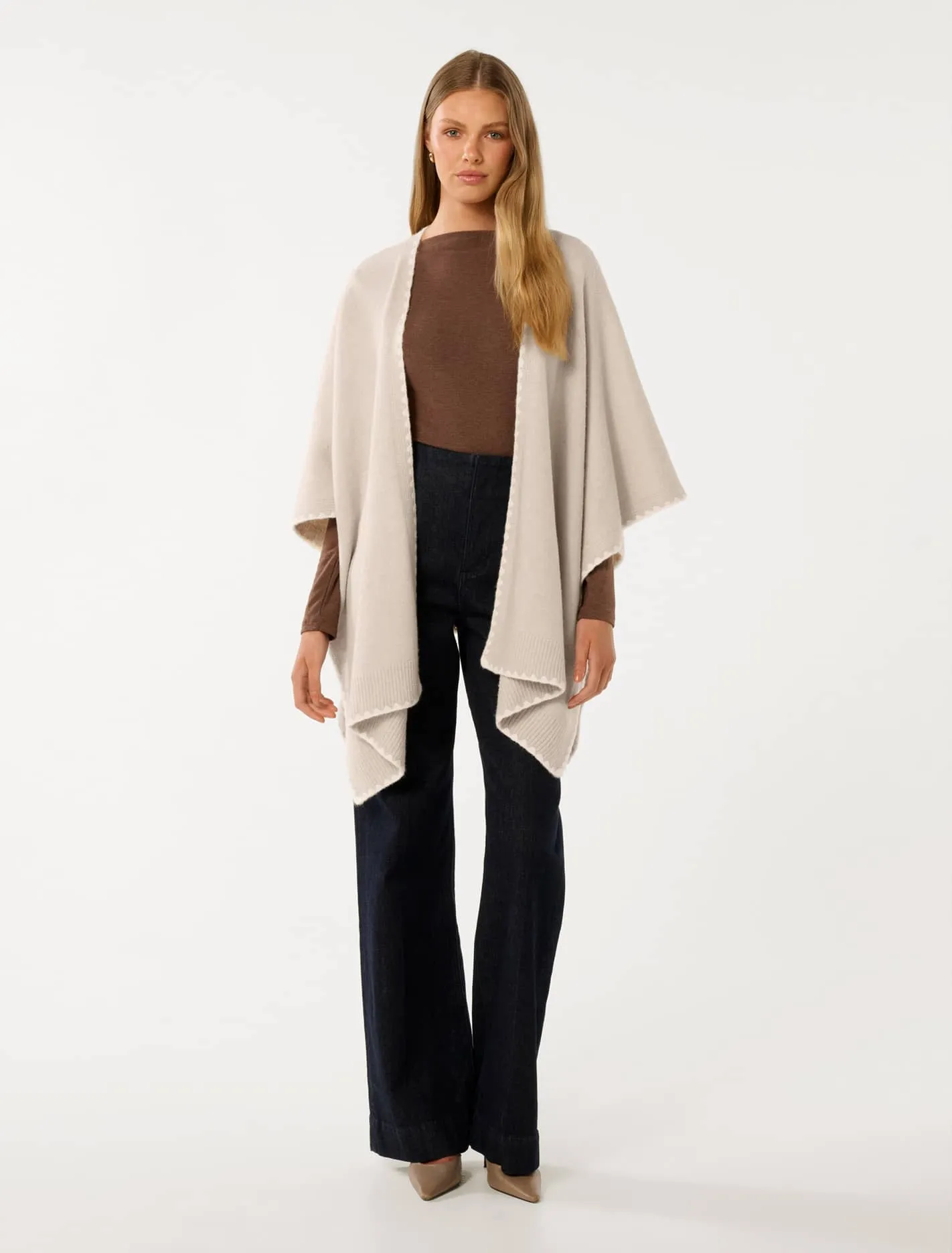 Sara Stitch Detail Cape