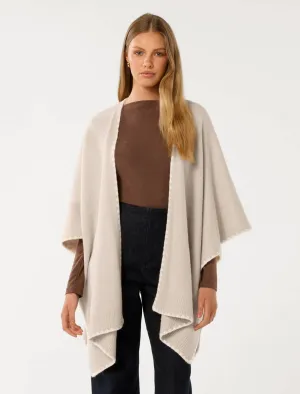 Sara Stitch Detail Cape