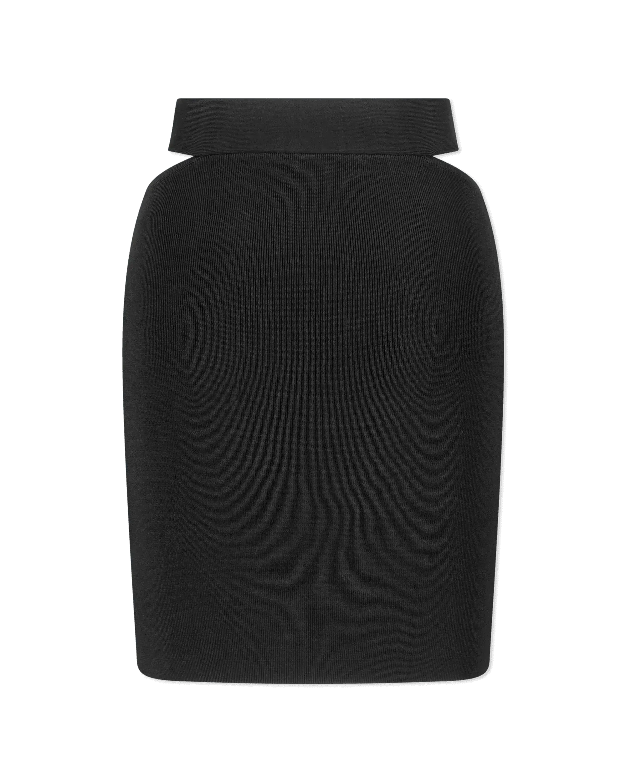 Satchie Short Knitted Cut-Out Skirt