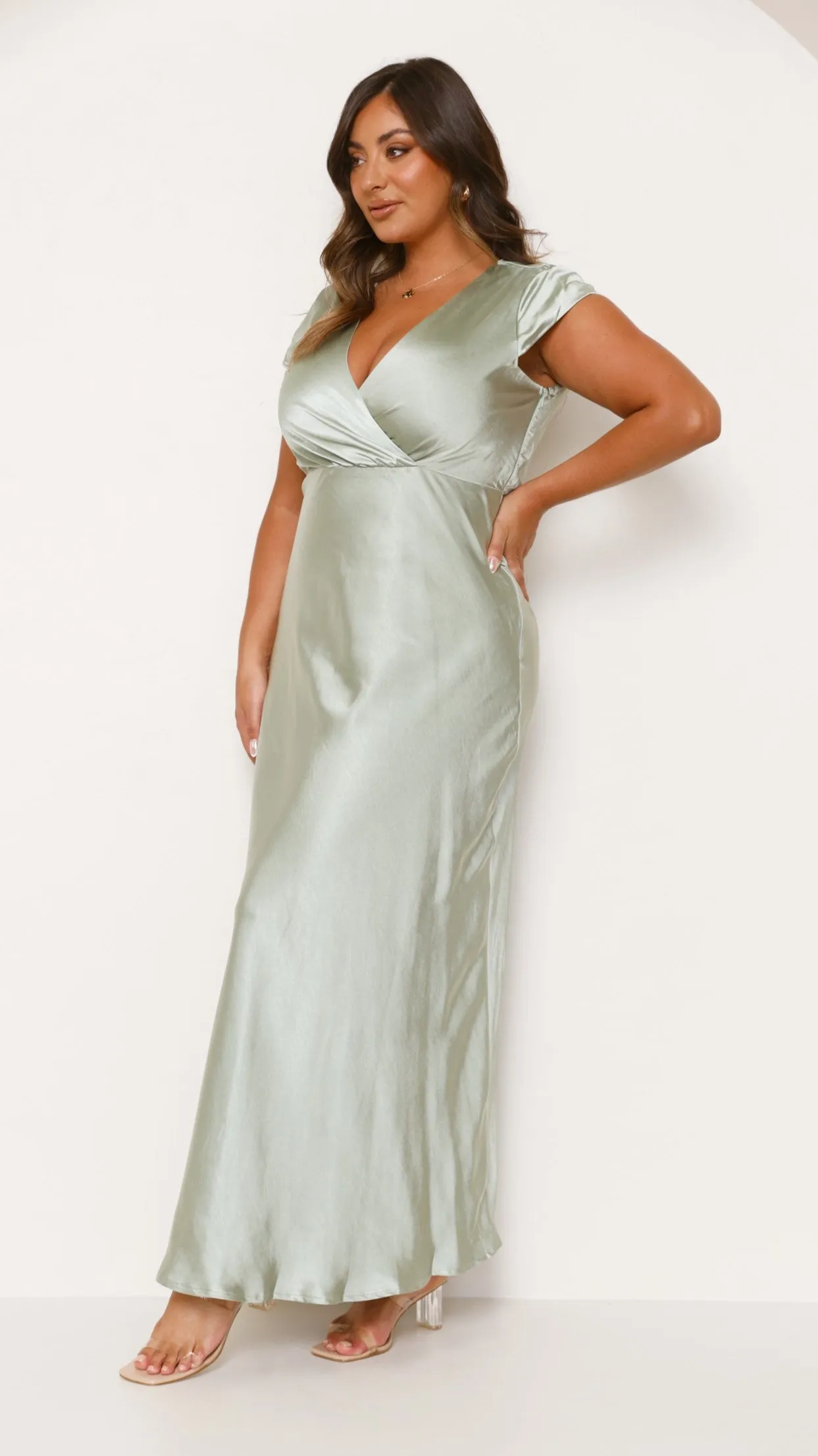 Selma Maxi Dress - Sage