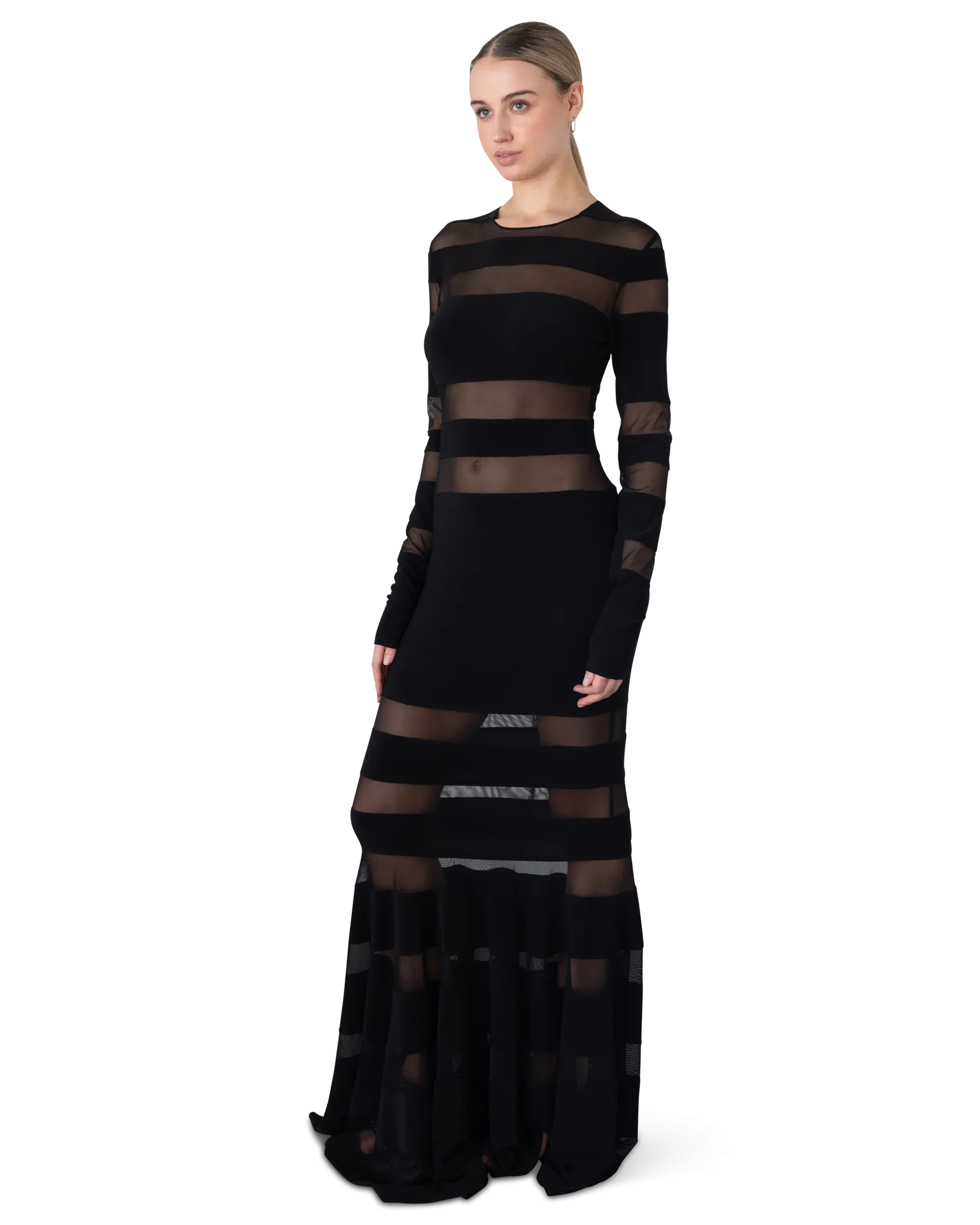 Spliced Fishtail Gown
